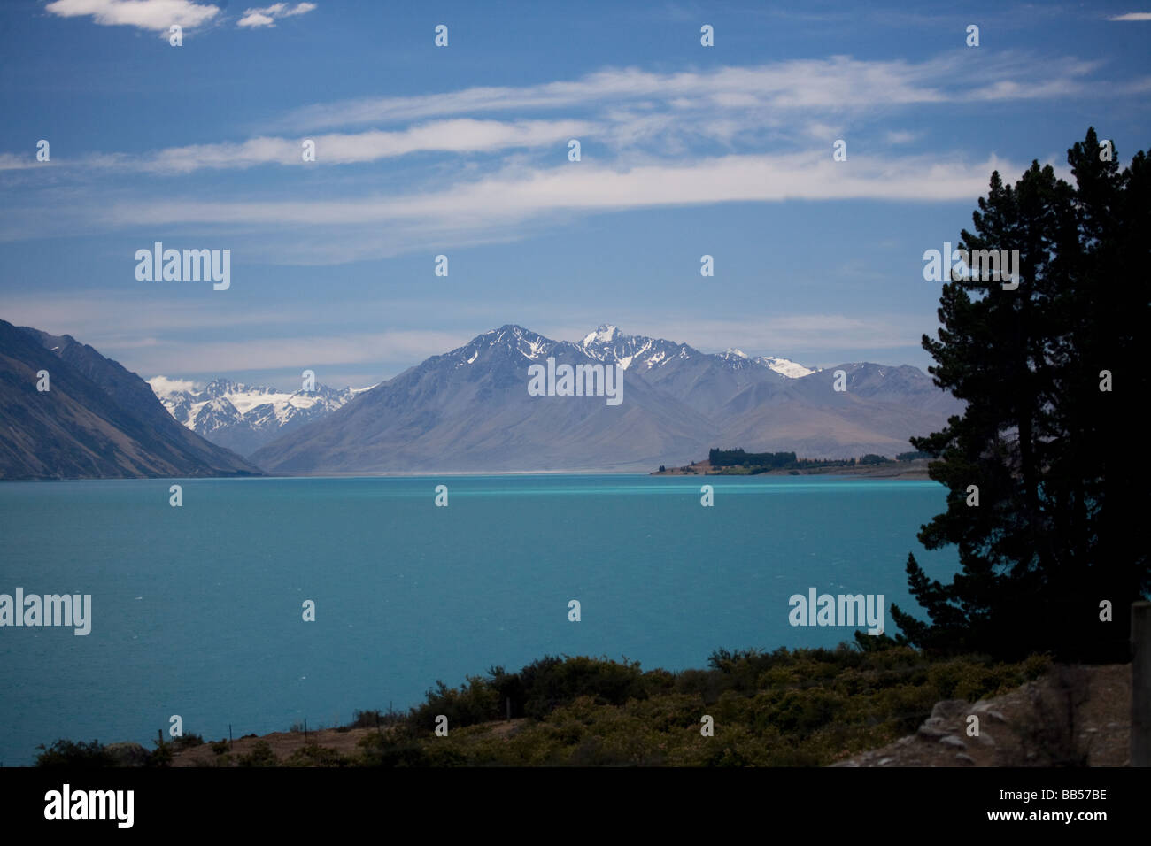 Lake Tekapo South Island New Zealand Stock Photo - Alamy