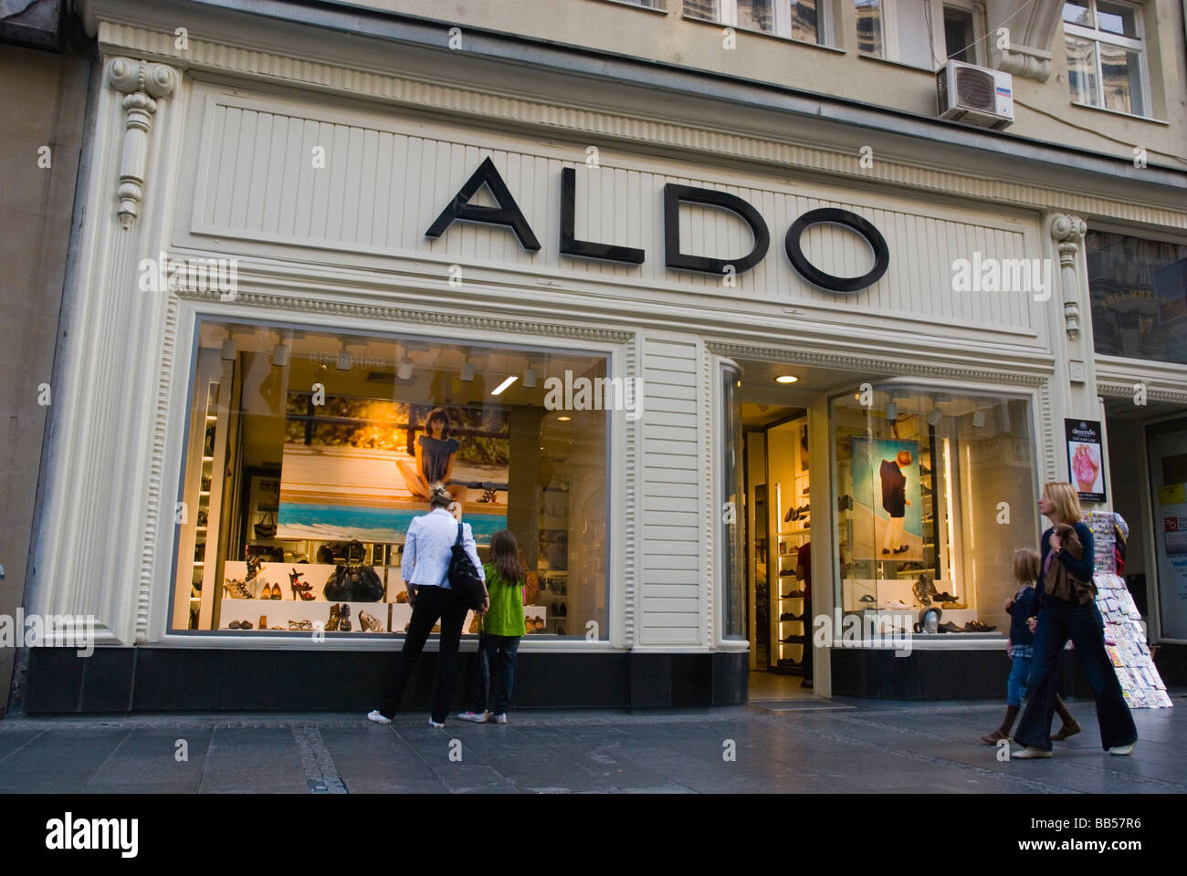 Aldo footwear shop along Knez Mihailova pedestrian street in central  Belgrade Serbia Europe Stock Photo - Alamy