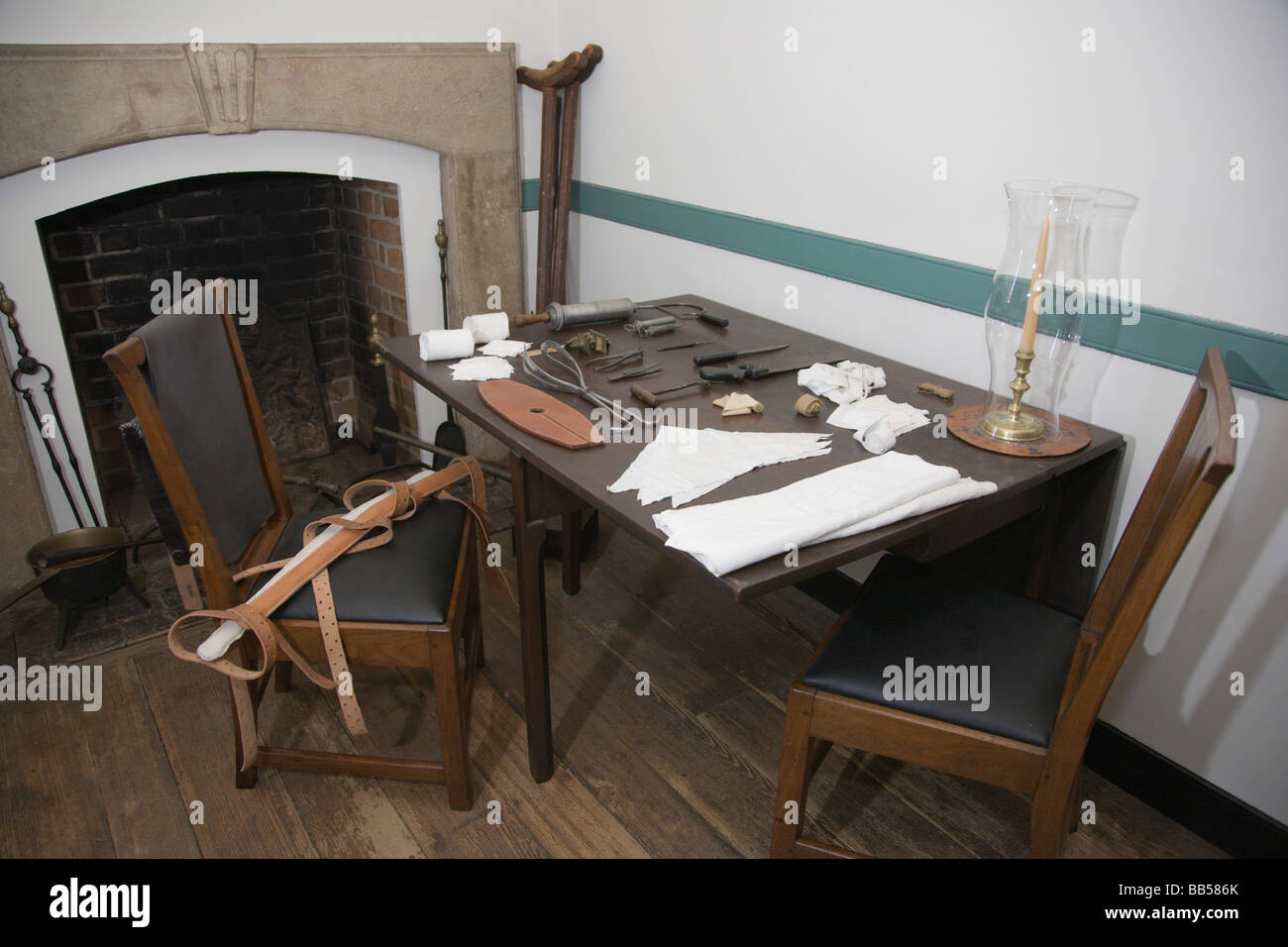 In colonial times, two apothecarysurgeons practiced at the Pasteur