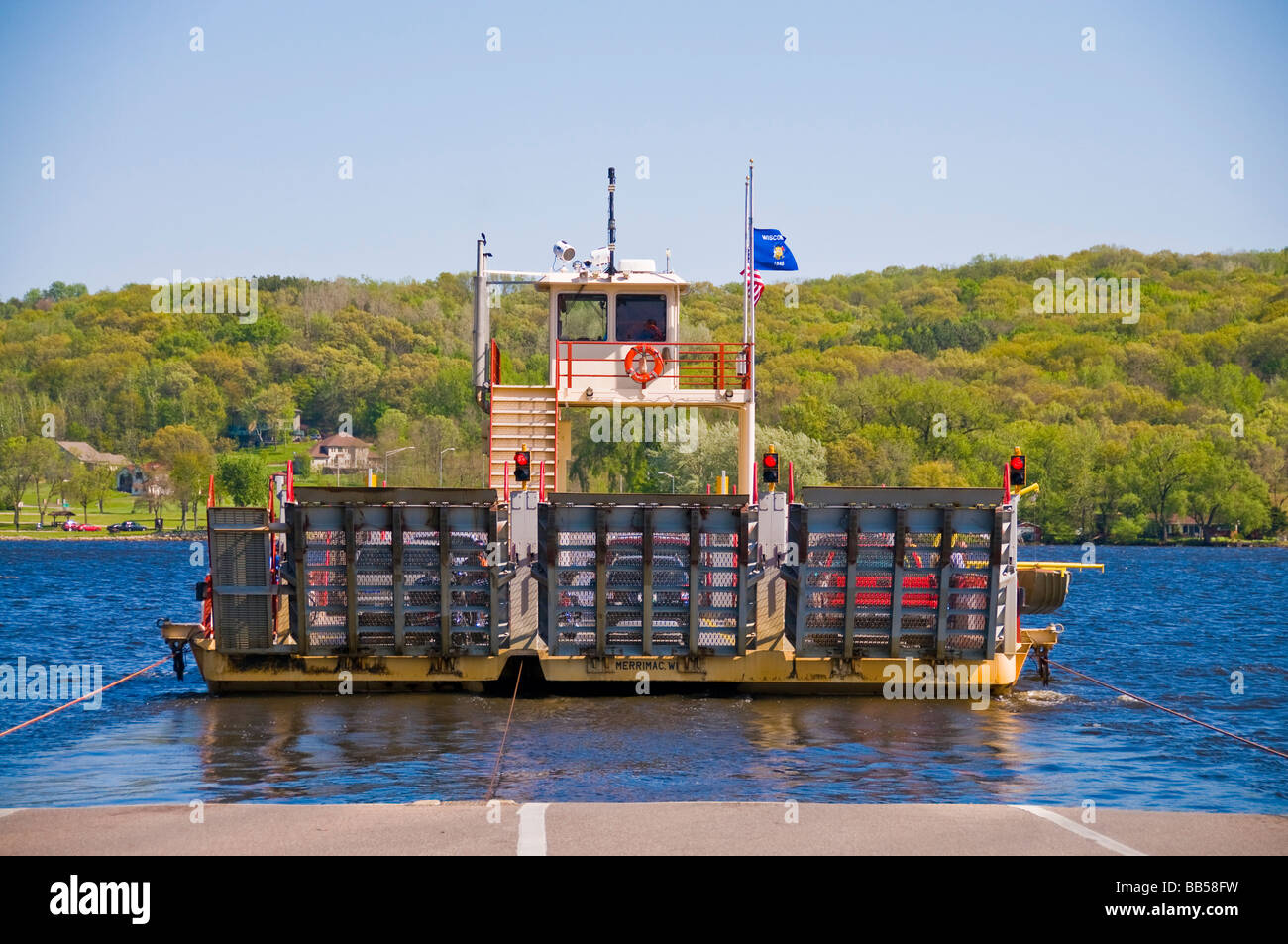 Merrimac Ferry Stock Photo Alamy