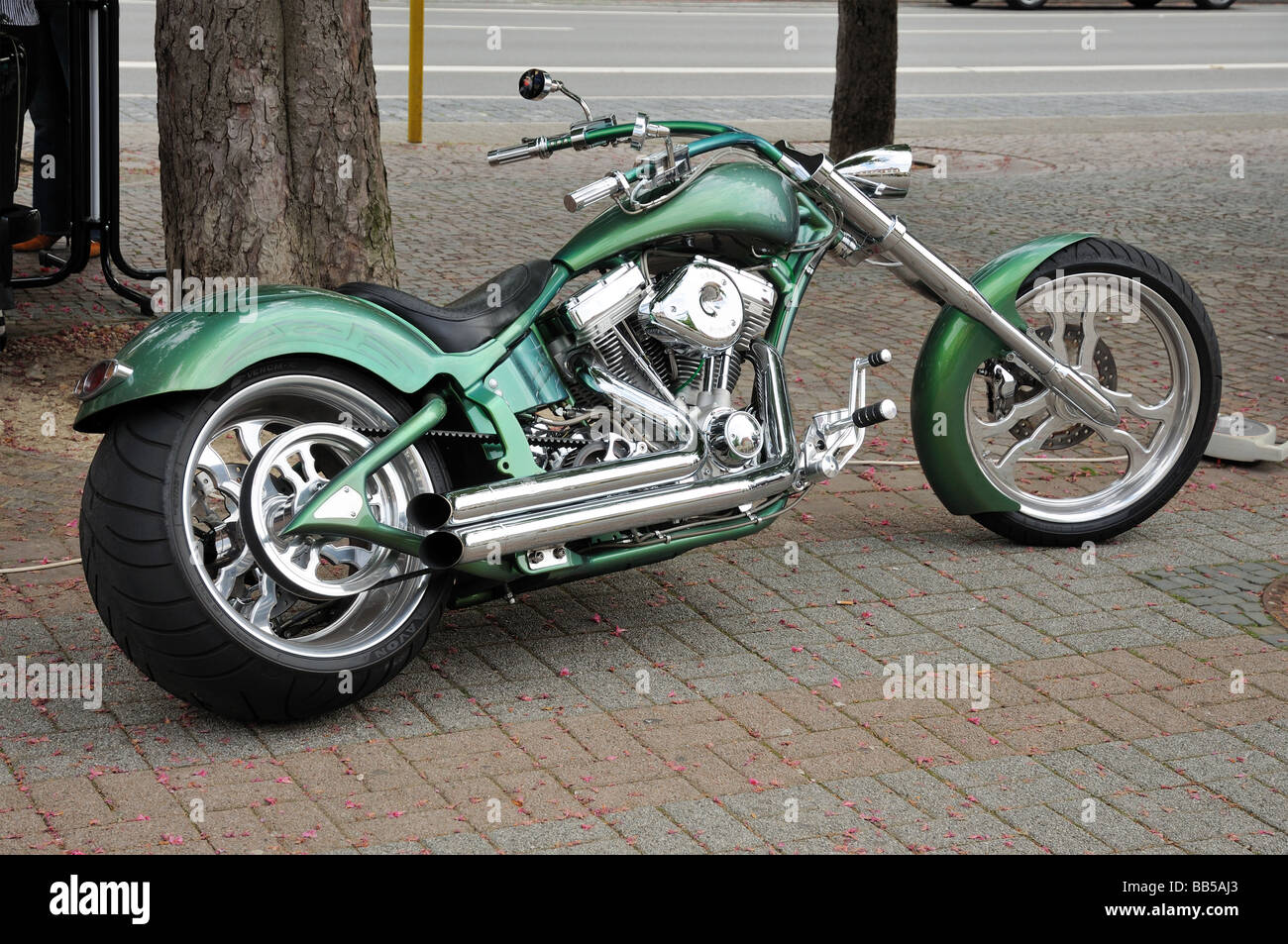 Motorcycle Harley Davidson Stock Photo