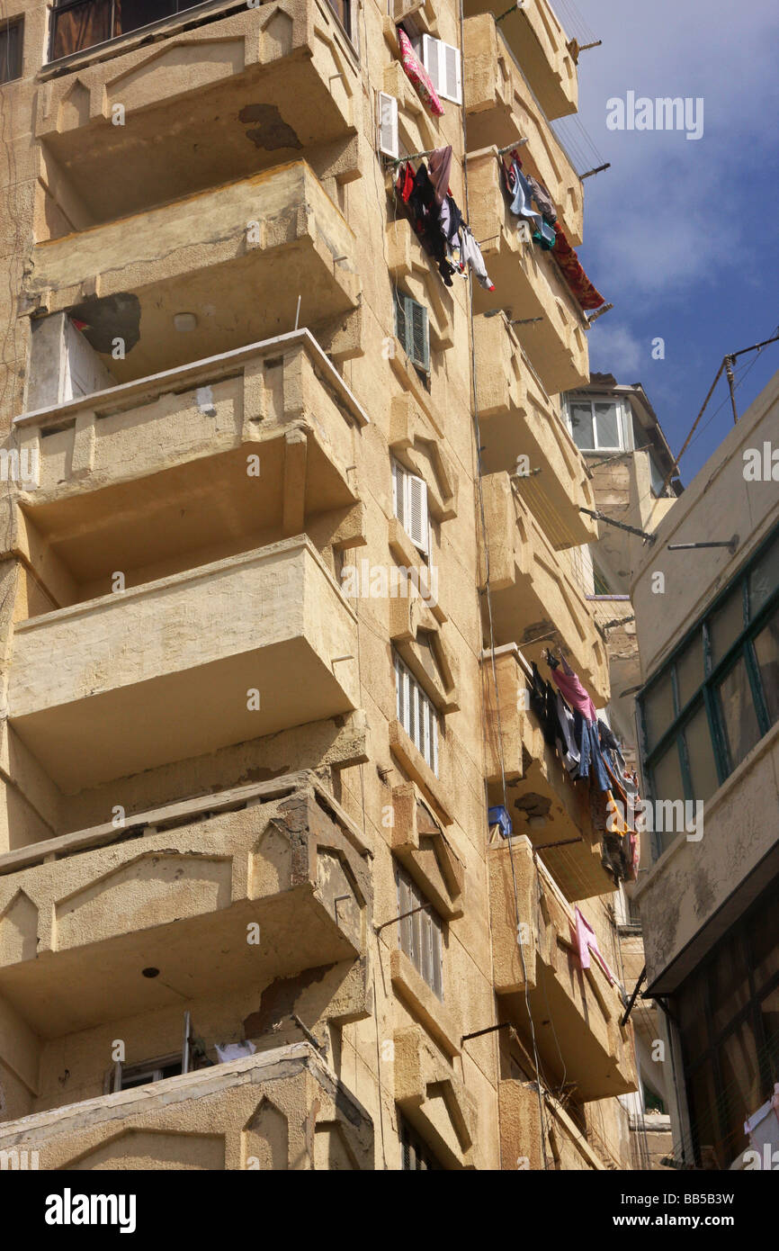 Streetscene, Alexandria, Egypt Stock Photo