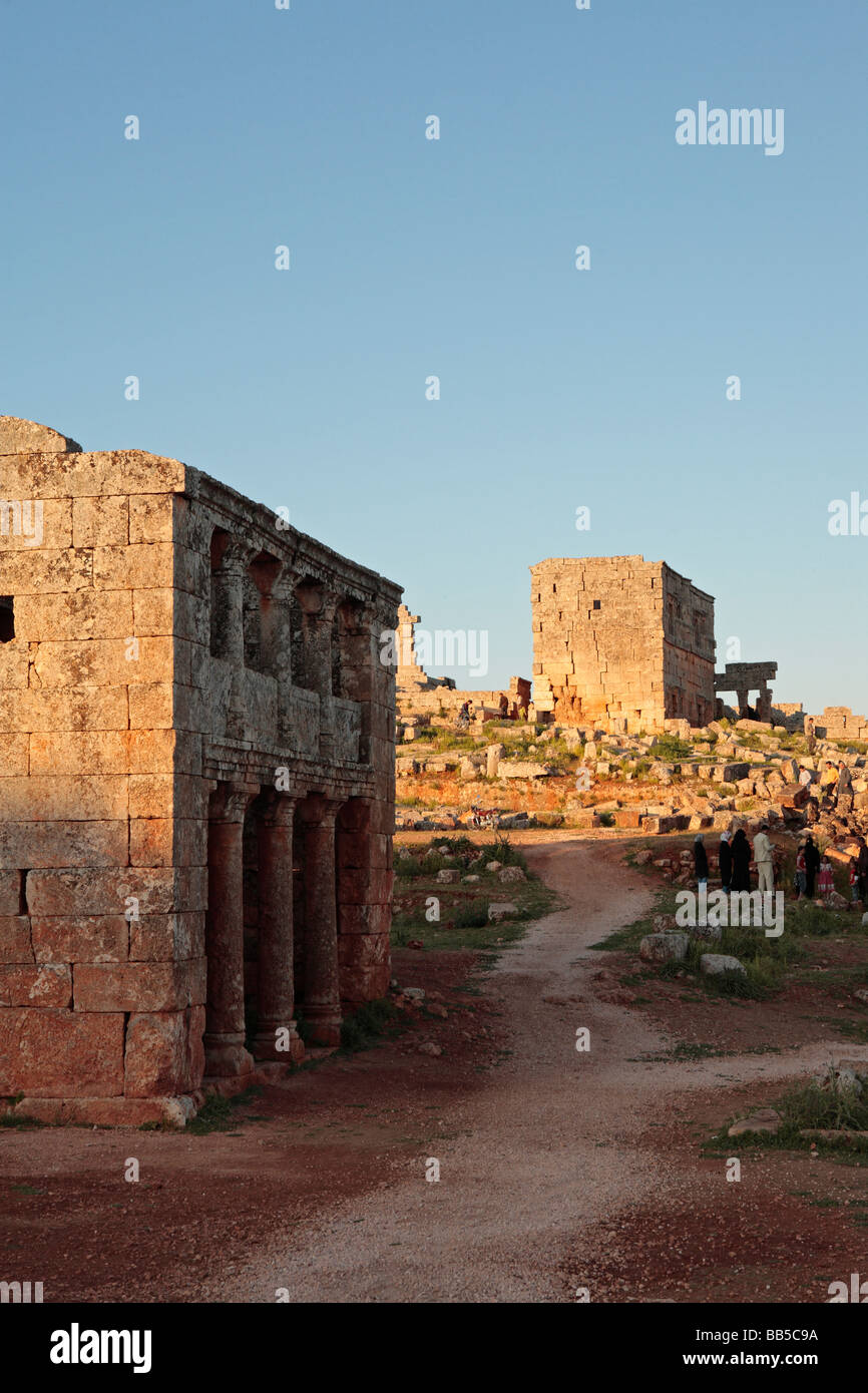 Serjilla Dead City, Syria Stock Photo