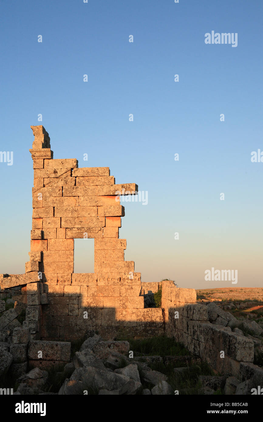 Serjilla Dead City, Syria Stock Photo