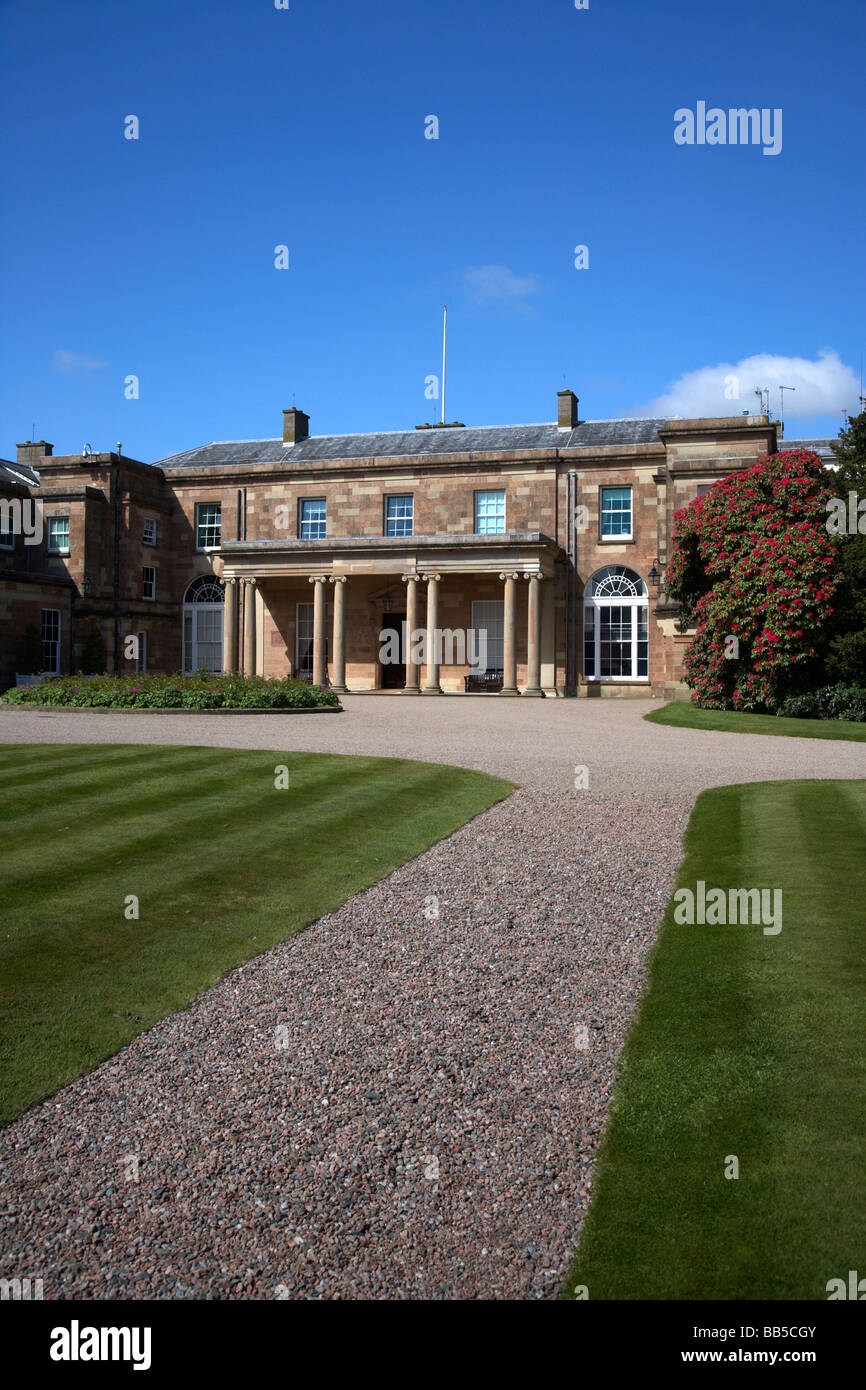 Hillsborough Castle county down two storey mansion built in 1779 and formerly government house for northern ireland Stock Photo