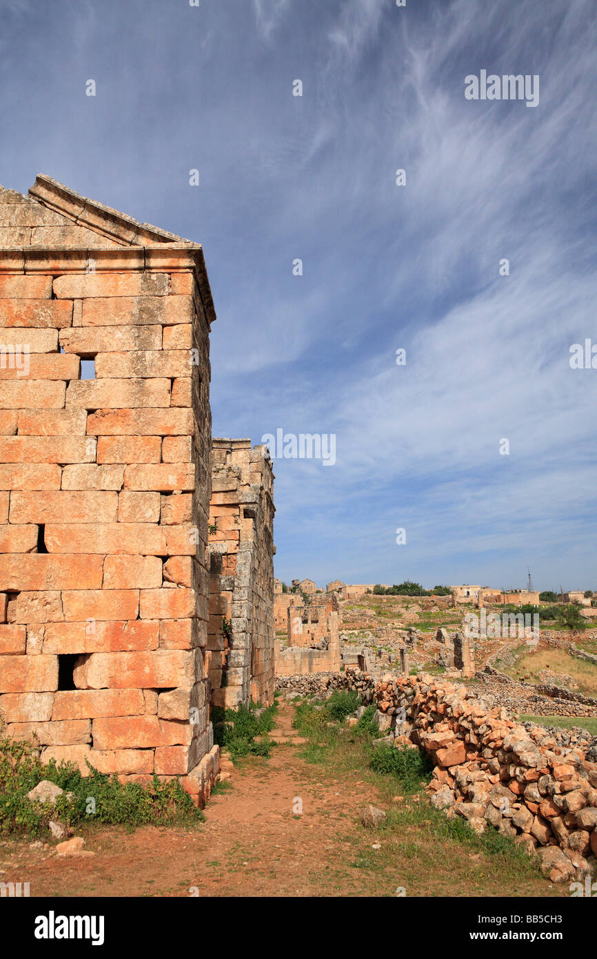 Jeradeh Dead City, Syria Stock Photo