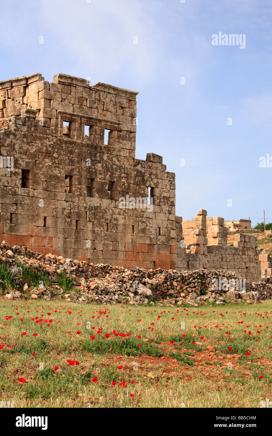 Jeradeh Dead City, Syria Stock Photo