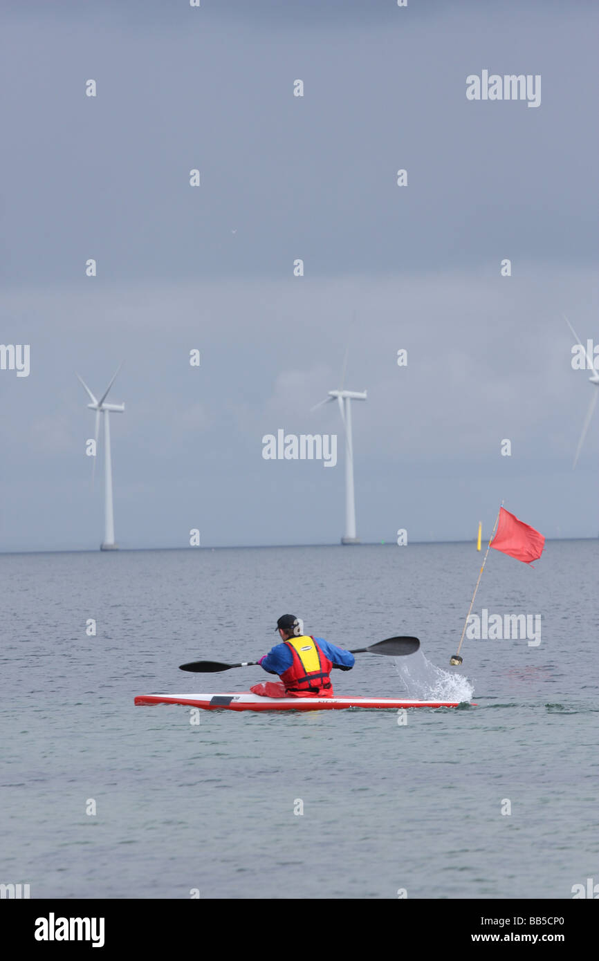 Denmark man kayak sport hi-res stock photography and images - Alamy