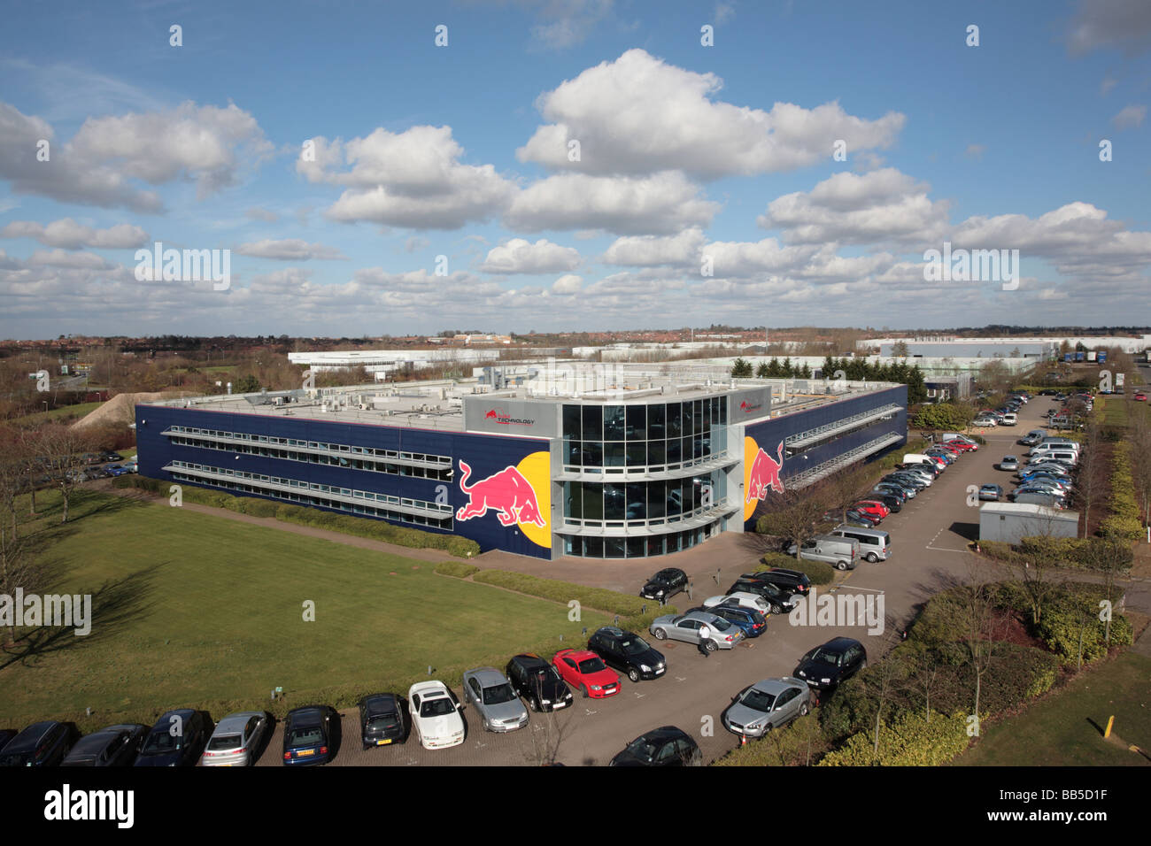 Red Bull Technology, Milton Keynes Stock Photo - Alamy