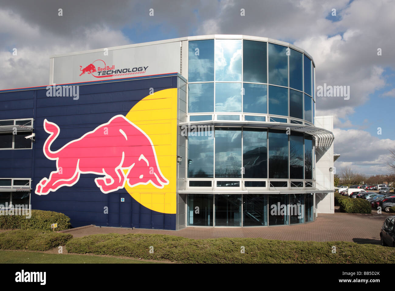 Red Bull Technology Milton Keynes Stock Photo Alamy