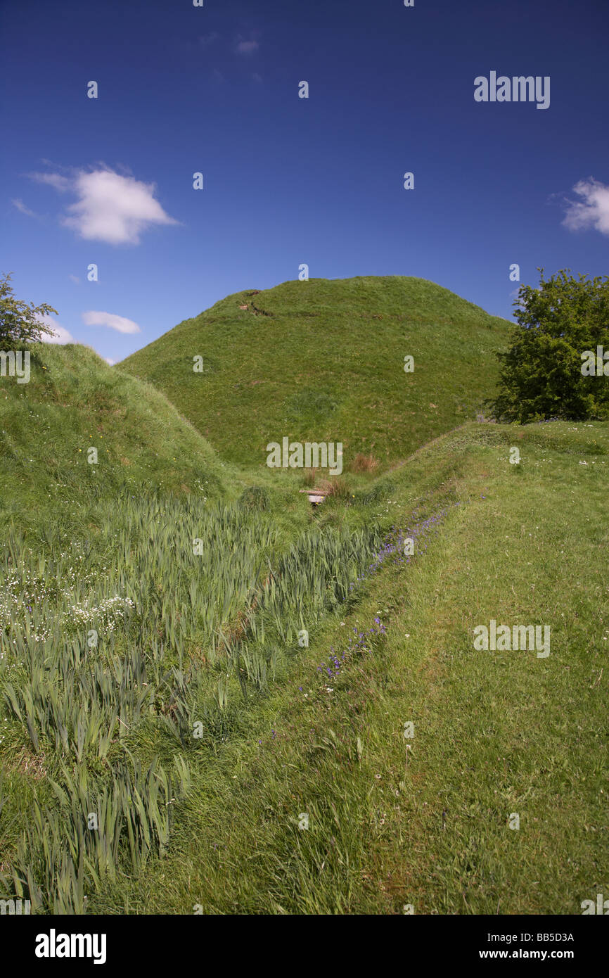 dromore mound motte and bailey county down northern ireland uk Stock ...