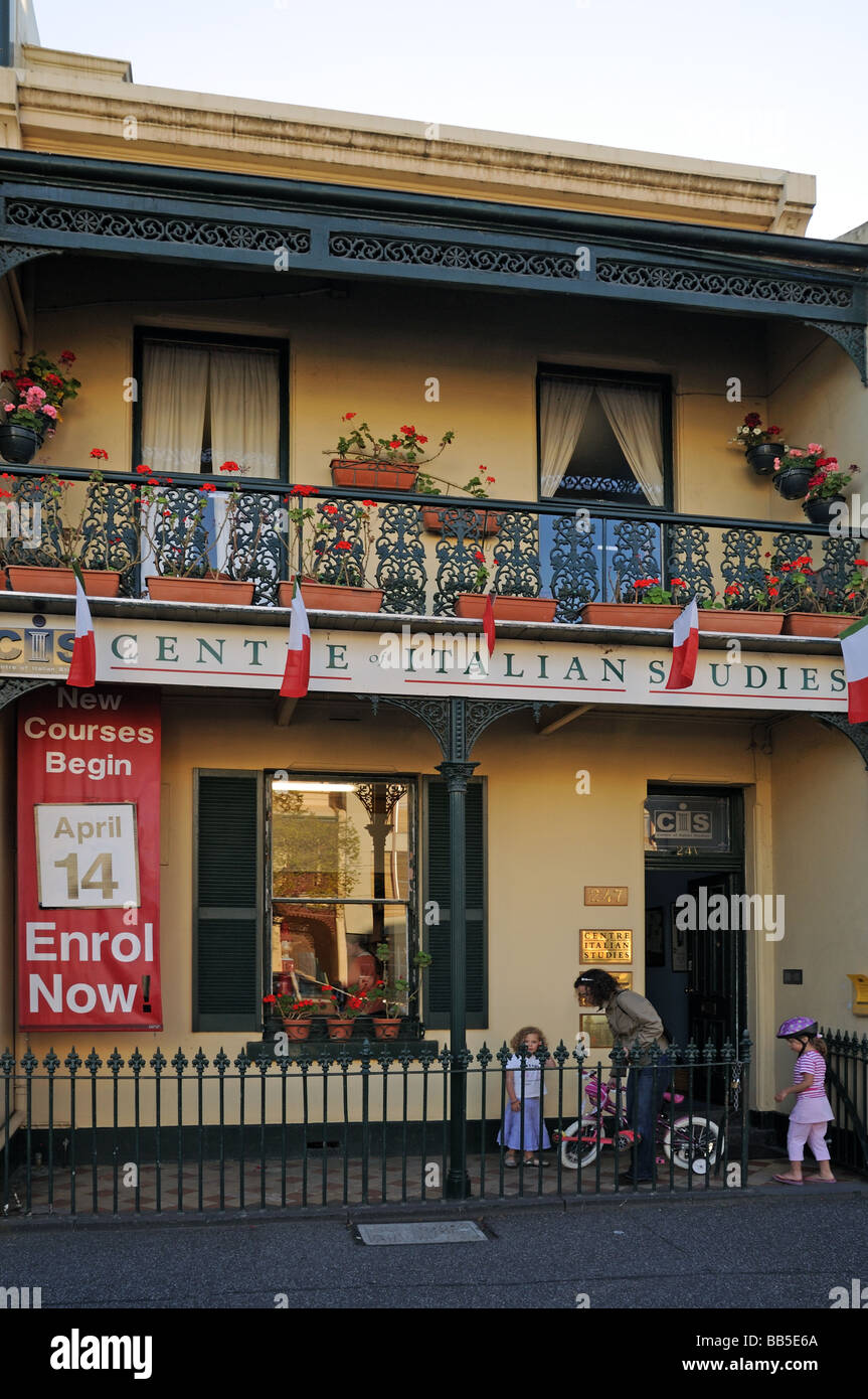 Centre for Italian Studies with Victorian ornate cast iron decorations