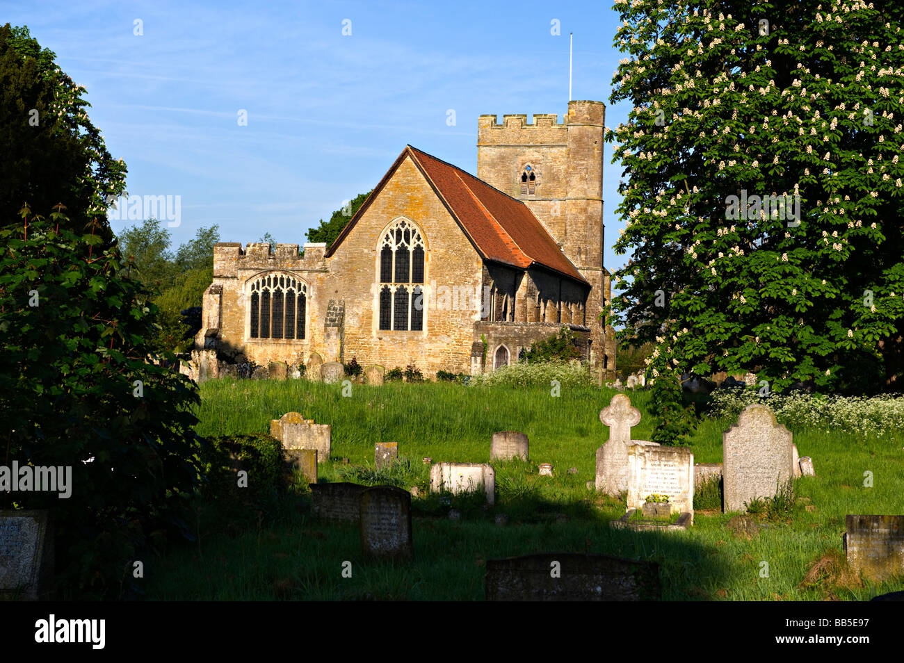 St. Peter and St. Paul Parish Church in Headcorn, Kent, England Stock