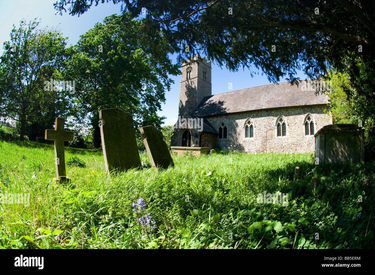 St Andrew Ilketshall Parish Church, Suffolk, UK Stock Photo