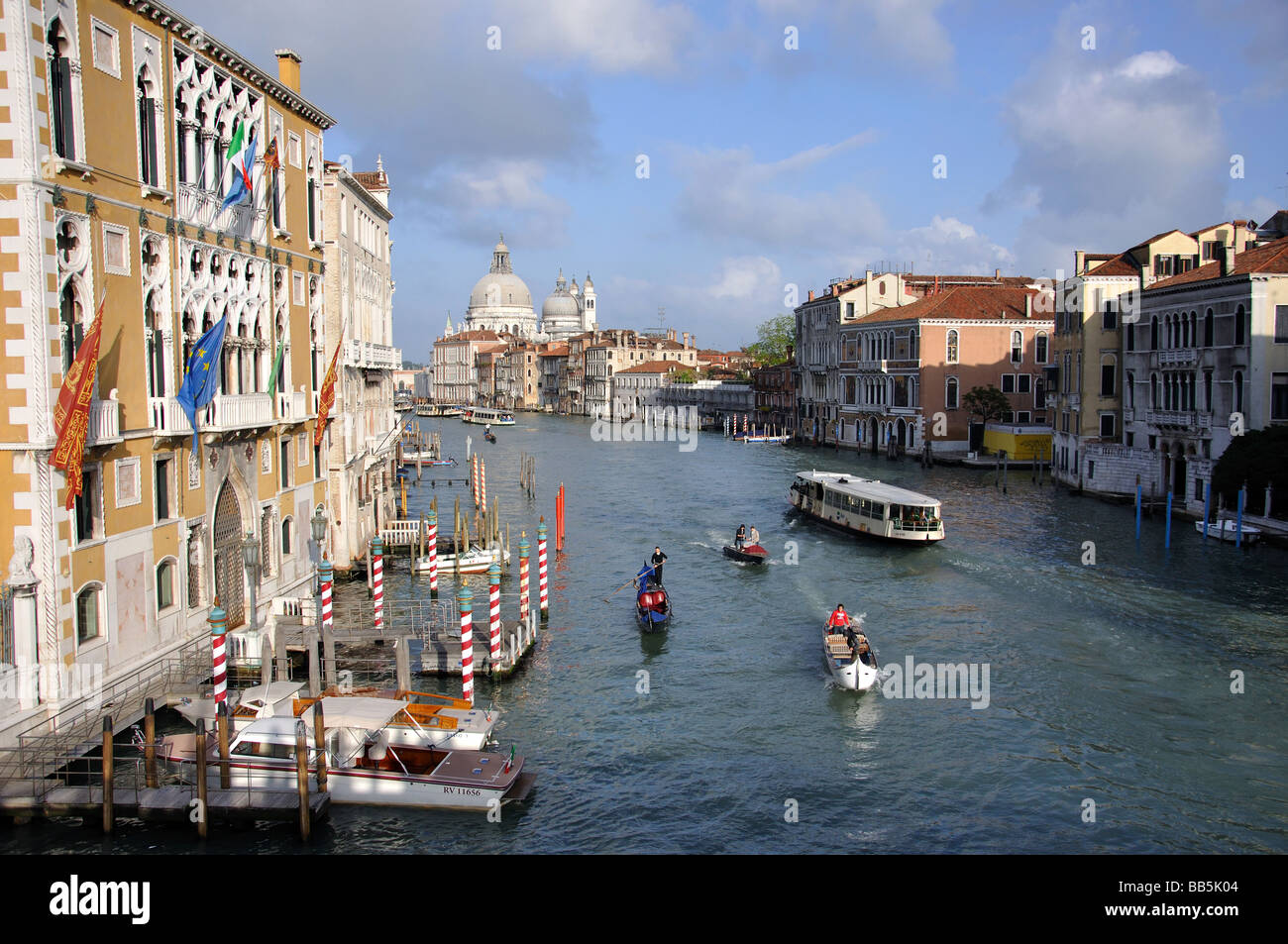 Grand Canal, Venice, Venice Province, Veneto Region, Italy Stock Photo
