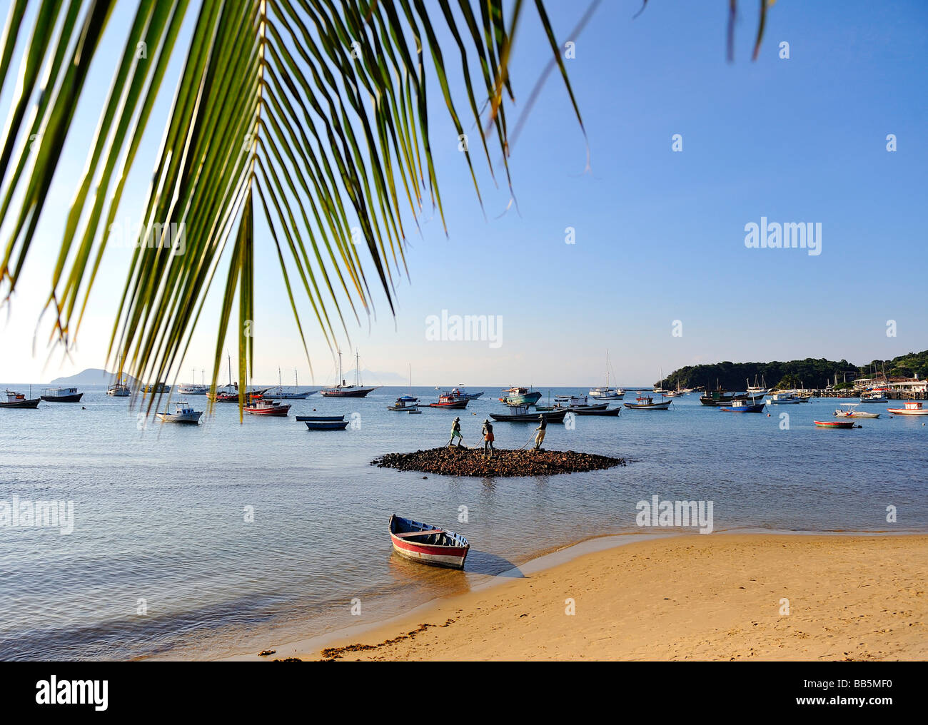 Beach in Buzios, Rio de Janeiro state, Brazil Stock Photo