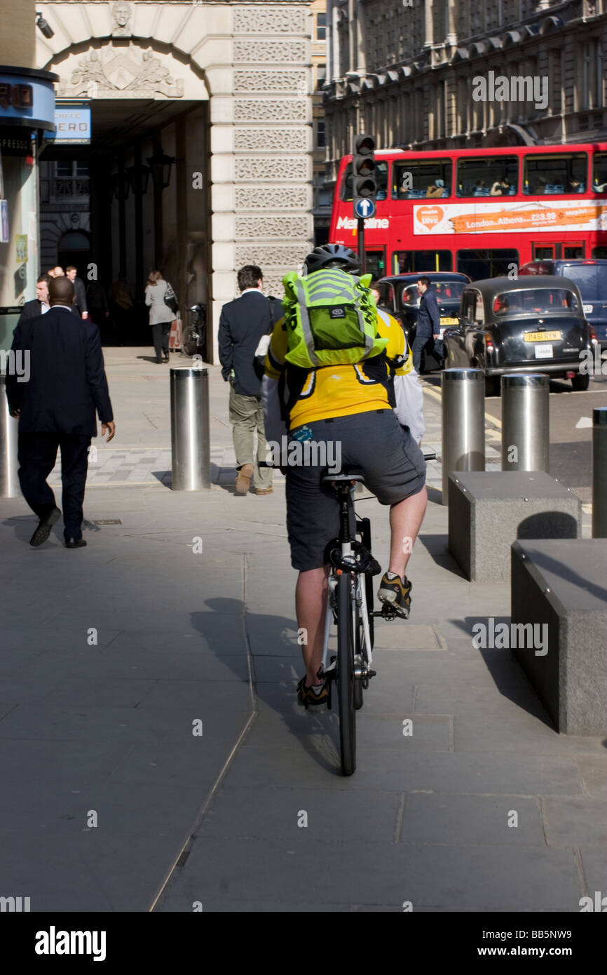 is it illegal to ride bike on pavement