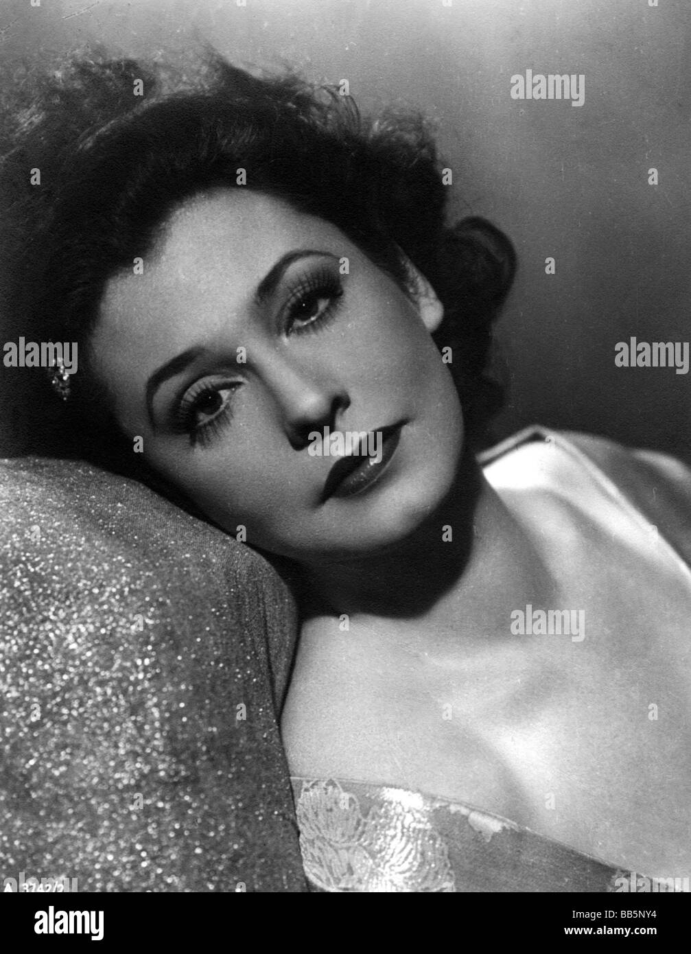 Leander, Zarah, 15.3.1907 - 23.6.1981, Swedish actress and singer, portrait, 1940s, Stock Photo