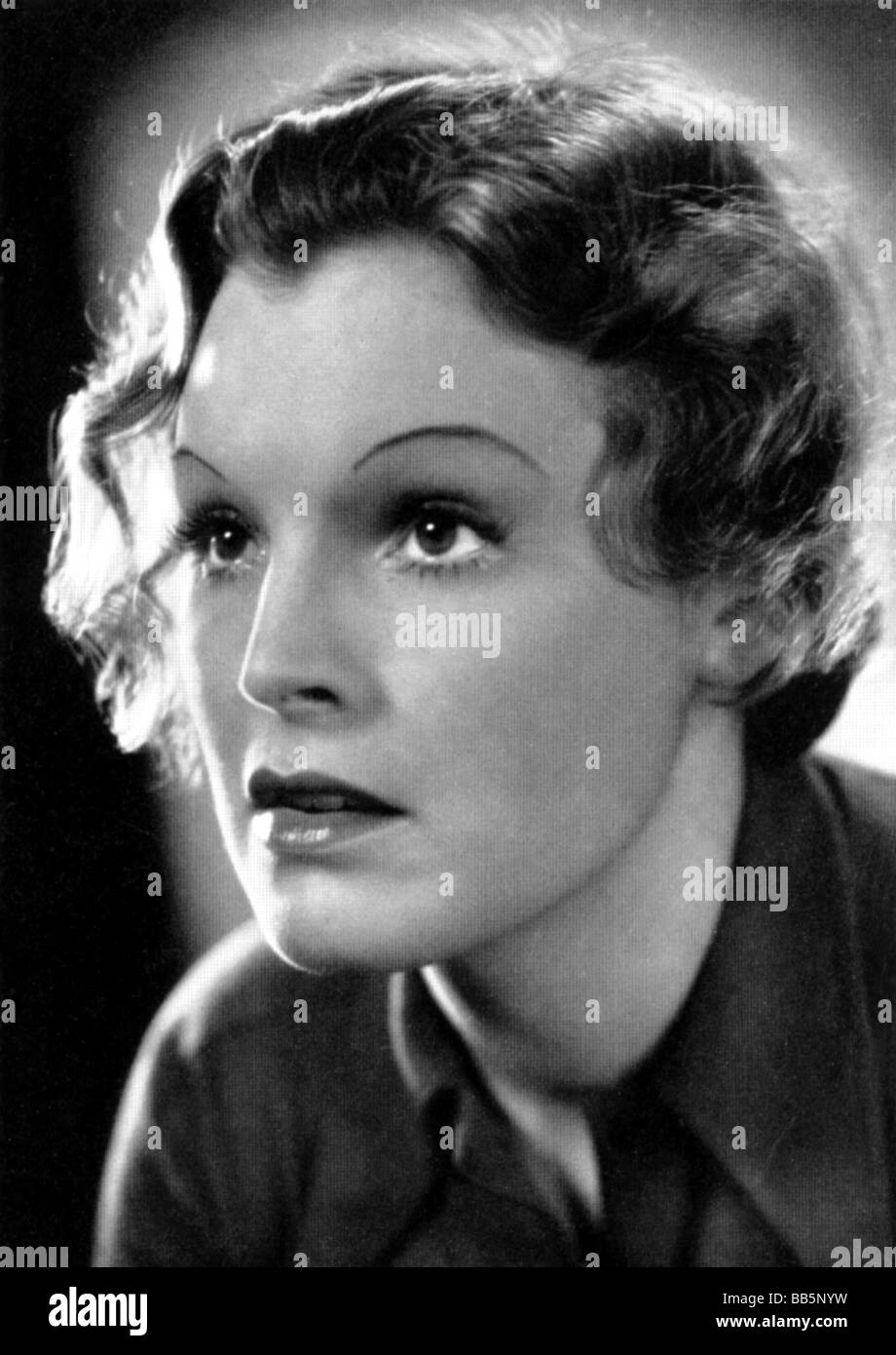 Schneider, Magda, 17.5.1909 - 30.7.1996, German actress, portrait, 1930s, Stock Photo