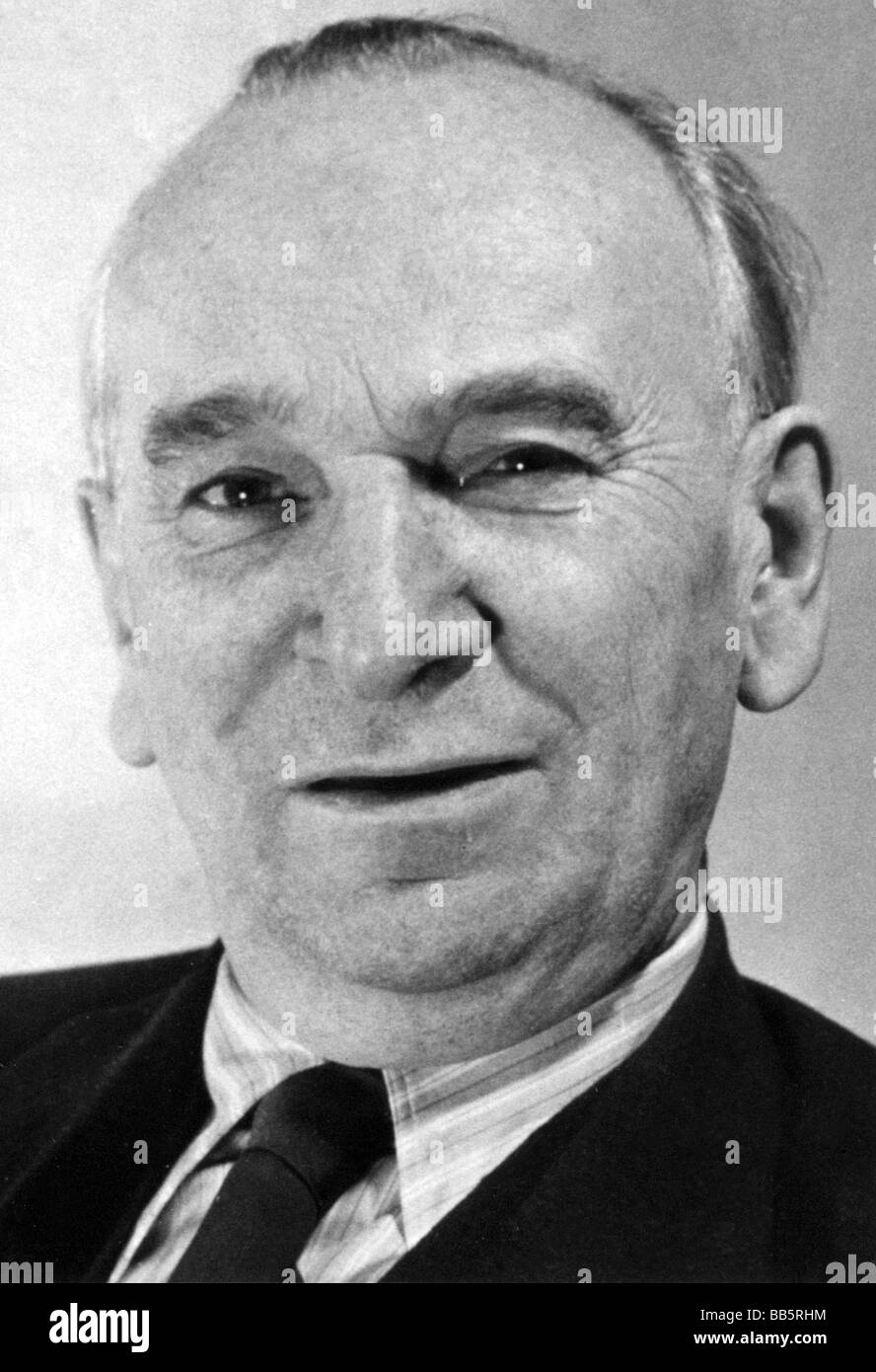 Bezold, Otto, 27.5.1899 - 14.11.1984, German politician (FDP), Bavarian Minister for Interior 1957 - 1958, portrait, 1957, , Stock Photo