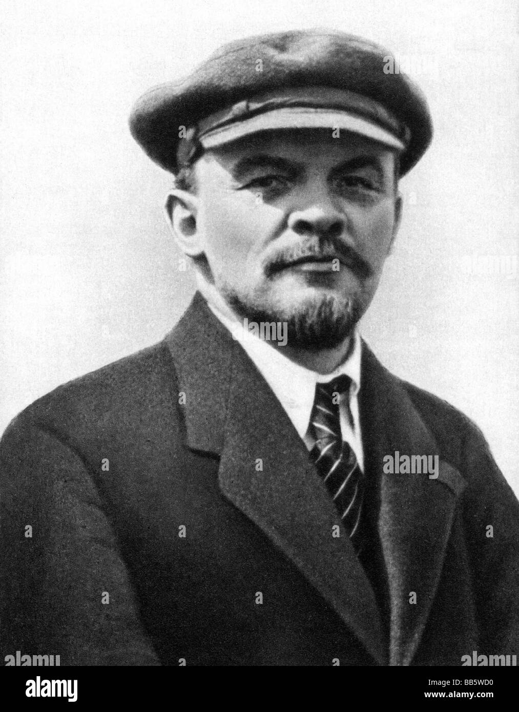 Lenin (Vladimir Ilyich Ulyanov), 22.4.1870 - 21.1.1924, Russian politician, portrait, photo taken on 1.5.1920 in Moscow, Stock Photo