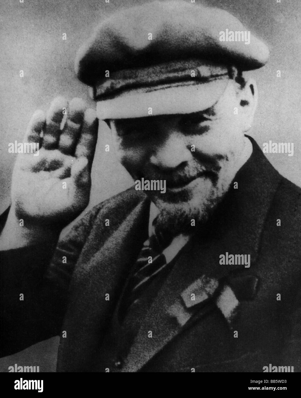 Lenin (Vladimir Ilyich Ulyanov), 22.4.1870 - 21.1.1924, Russian politician, portrait, circa 1919, Stock Photo