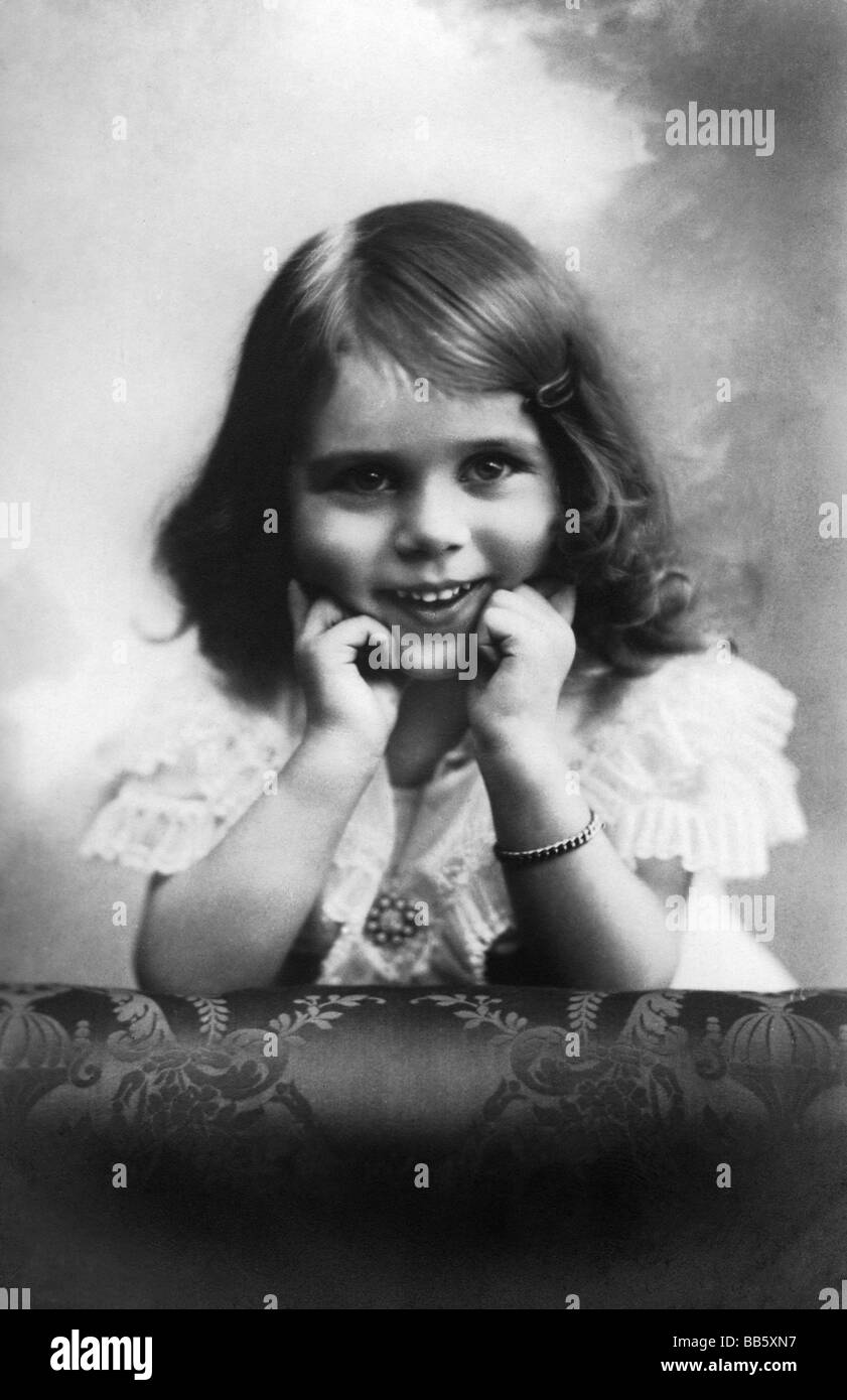 Ingrid of Sweden, 28.3.1910 - 7.11.2000, Queen Consort of Denmark 1947 - 1972, portrait, as Princess of Sweden, postcard, circa 1915, Stock Photo