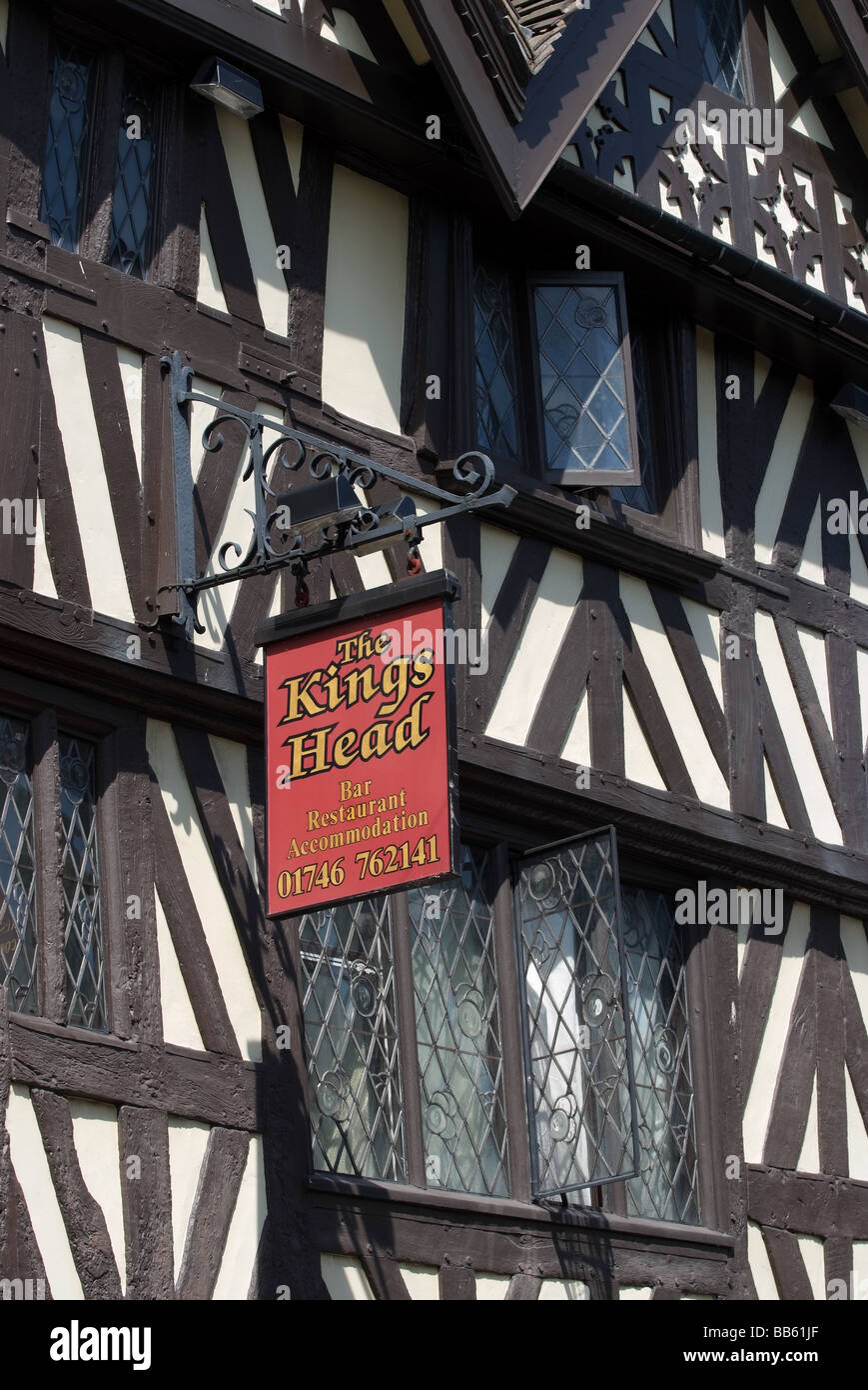ANCIENT INN. BRIDGENORTH. SHROPSHIRE. ENGLAND. UK Stock Photo Alamy