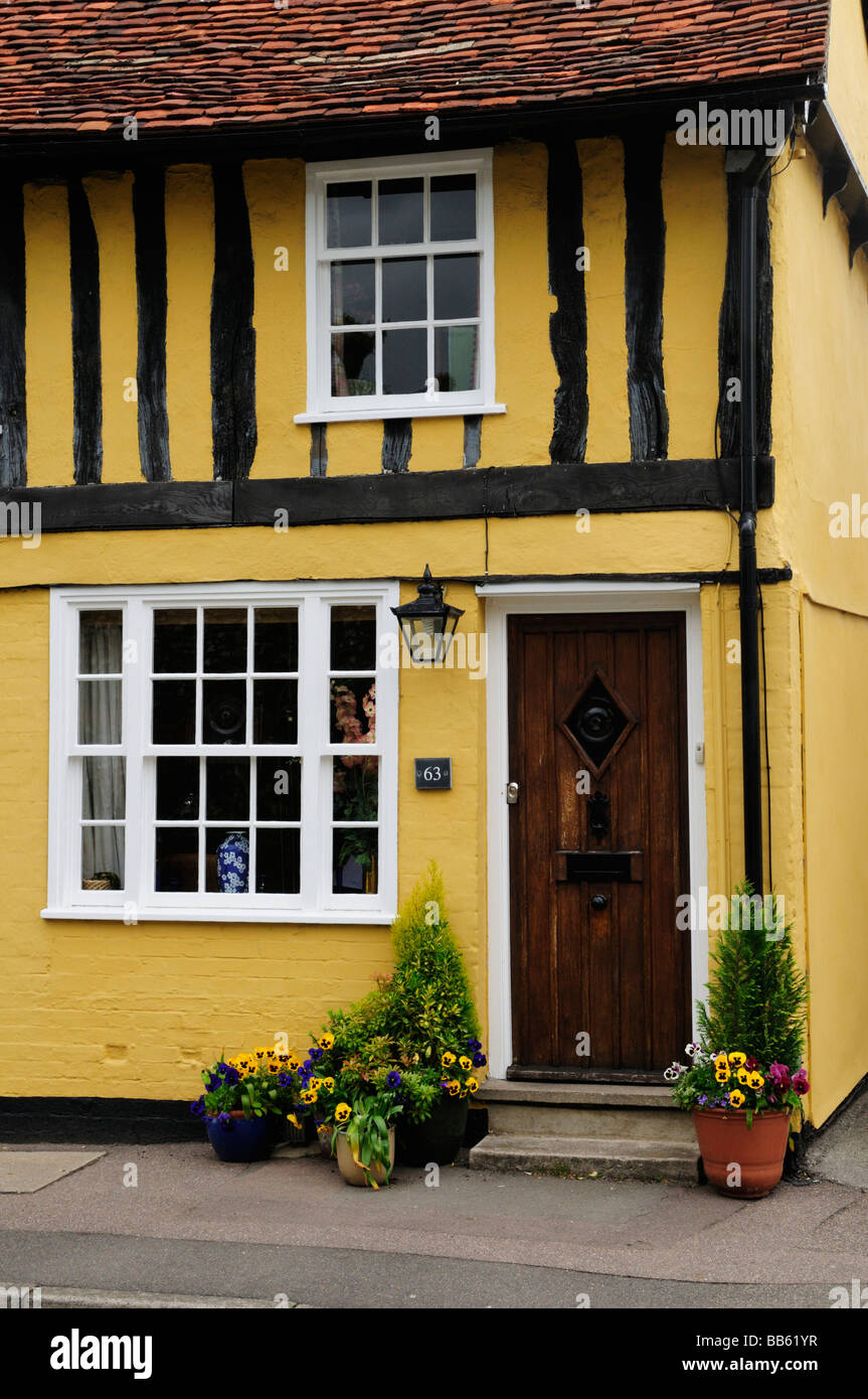 House in Castle Street Saffron Walden Essex England UK Stock Photo Alamy