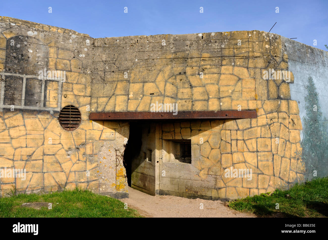 D-Day German gun battery at Azeville Manche Normandy France WWII Stock  Photo - Alamy