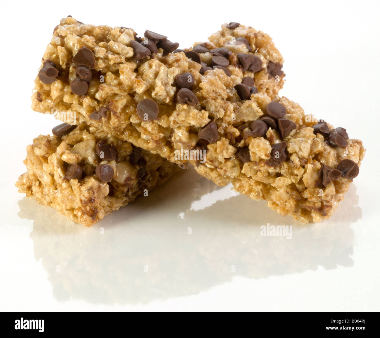 Chocolate chip Cereal bars Stock Photo Alamy