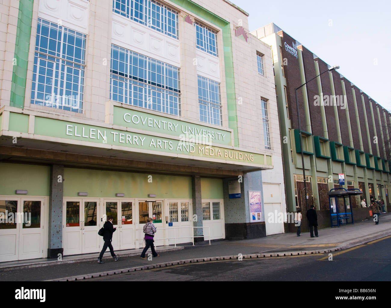 Ellen Terry Arts and Media Building in Coventry University in Britain Stock Photo