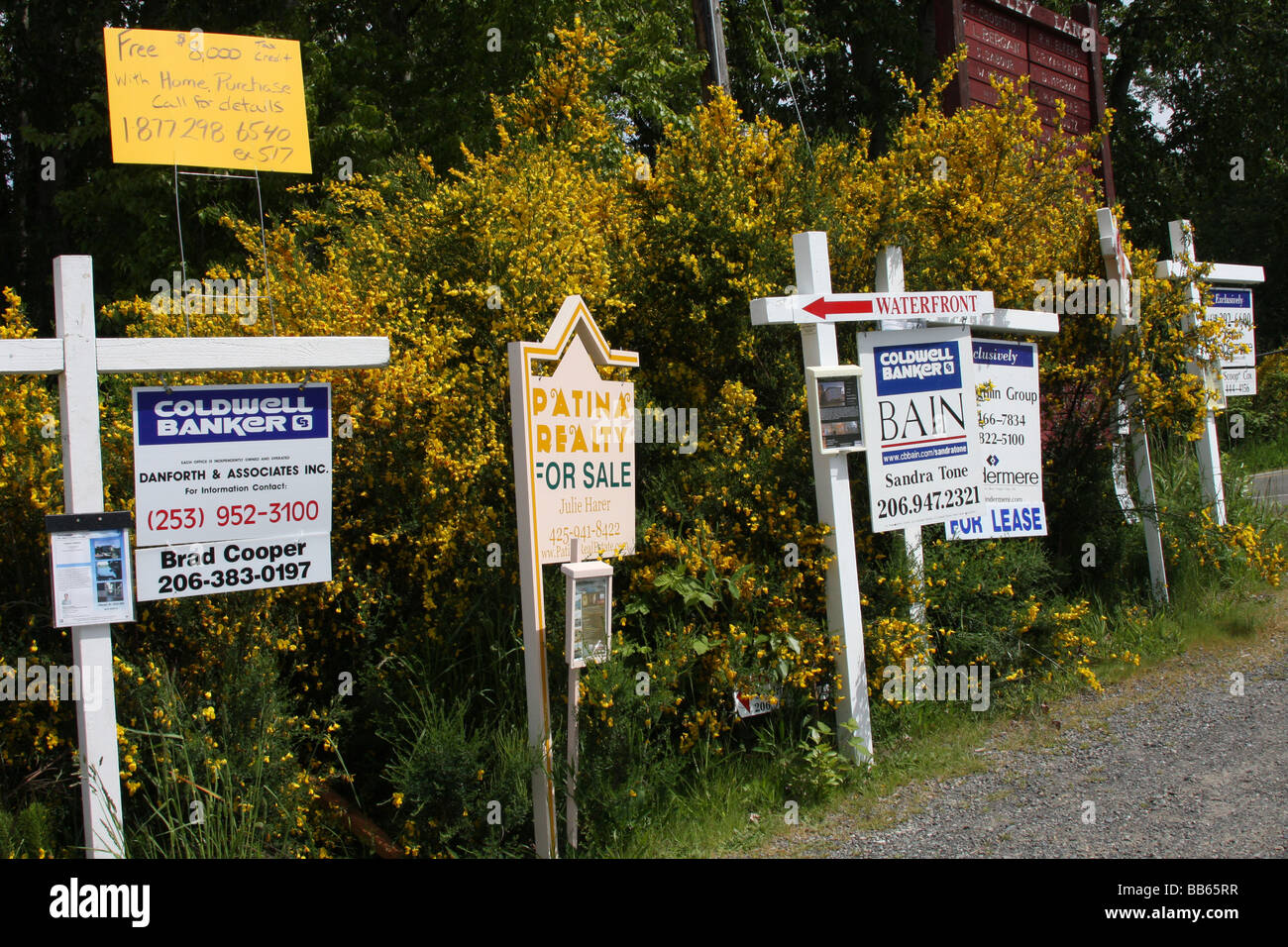 The current economic downturn has impacted the highend waterfront real