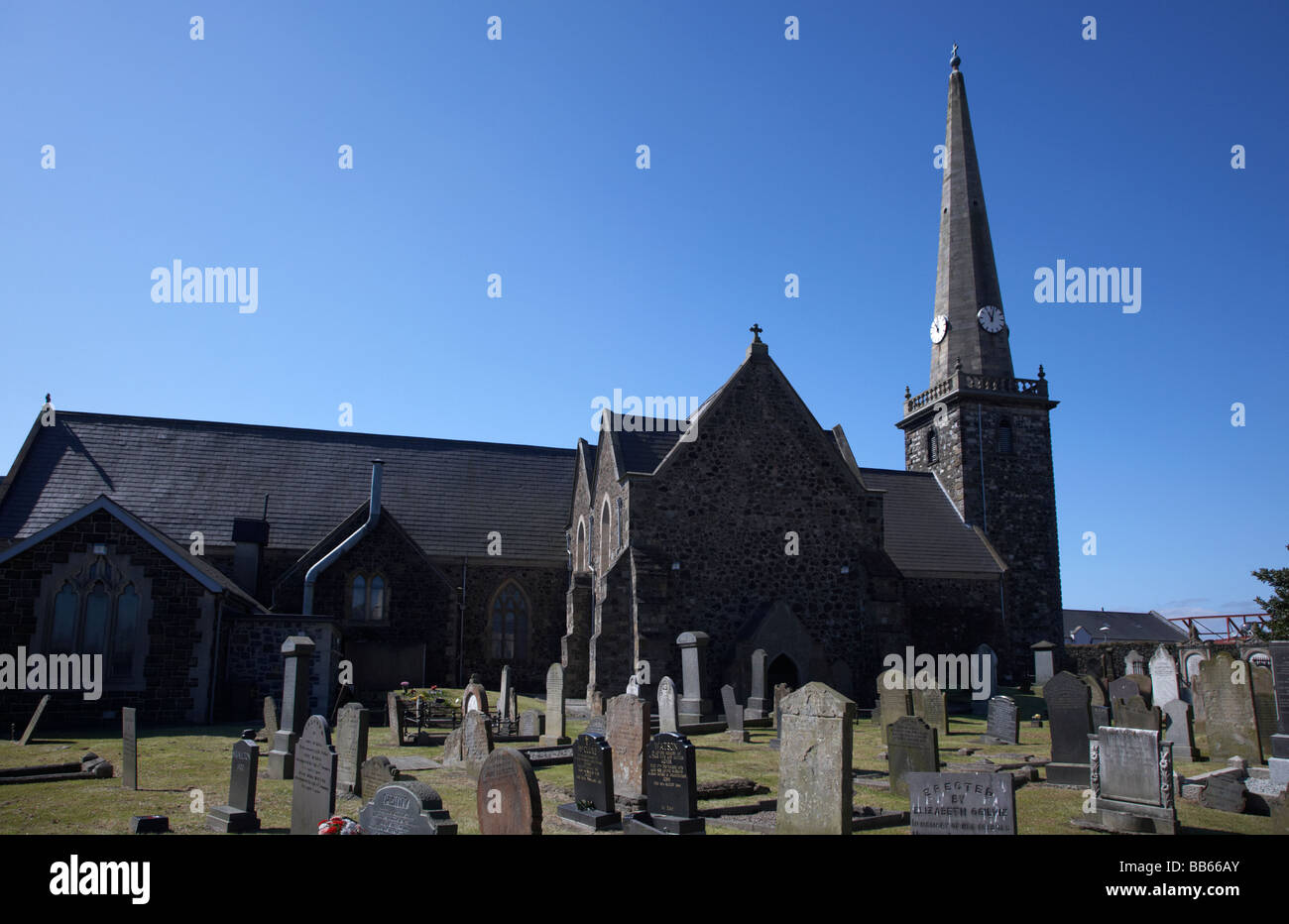 St Nicholas Church of Ireland originally built in the 12th century Stock Photo