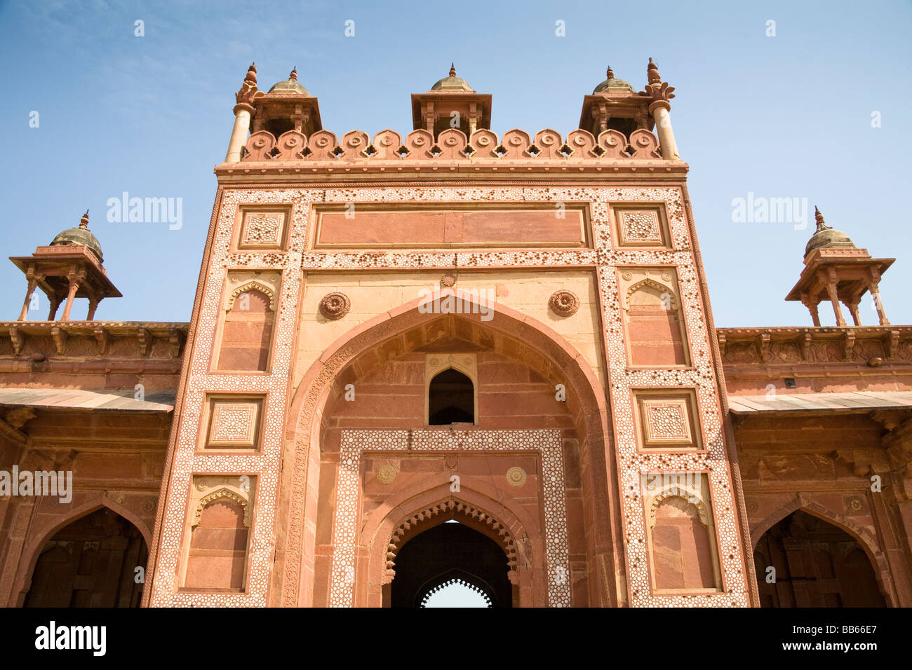 Shahi Darwaza Gate, Jama Masjid Mosque complex, Fatehpur Sikri, near