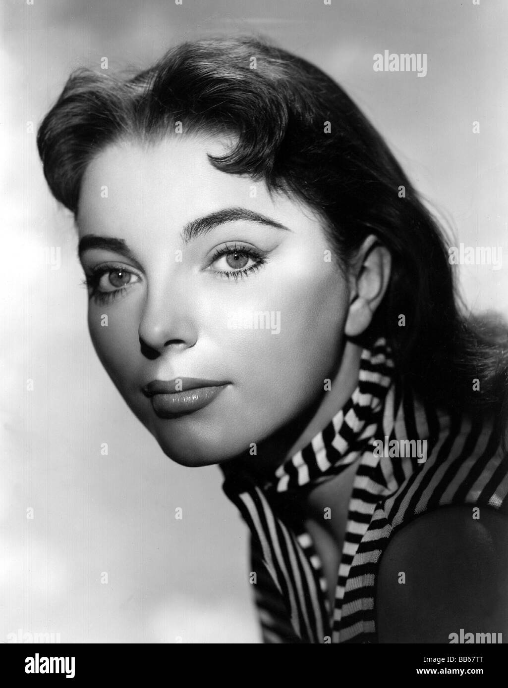 Collins, Joan, * 23.5.1933, British actress, portrait, early 1950s, 50s