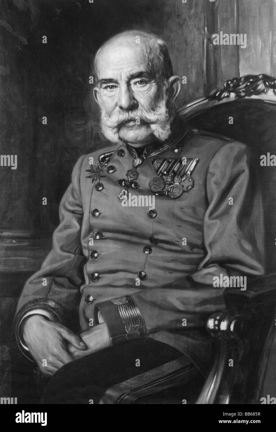 Franz Joseph I, 18.8.1830 21.11.1916, Emperor of Austria since 1848