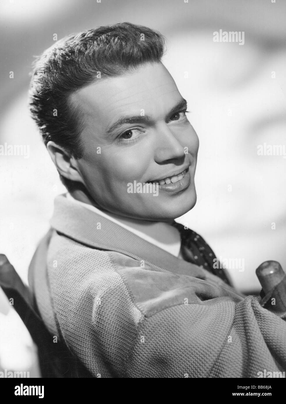 Boehm, Karlheinz, 16.3.1928 - 29.5.2014, Austrian actor, portrait, circa 1956, Stock Photo