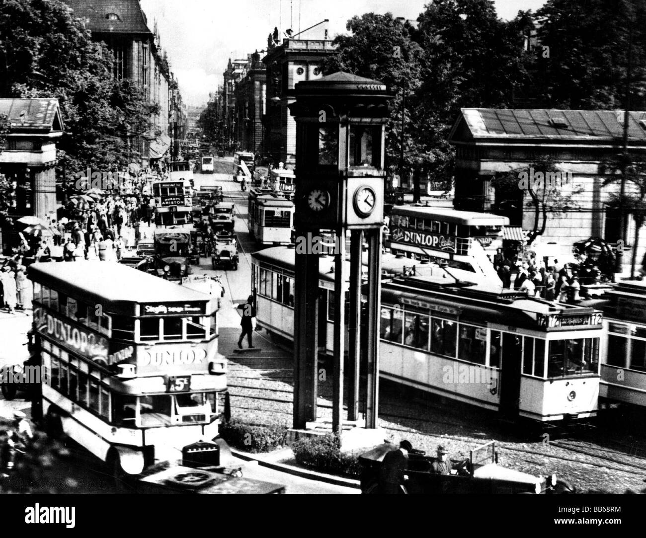 geography / travel, germany, Berlin, squares, Potsdamer Platz, 1920s, Stock Photo
