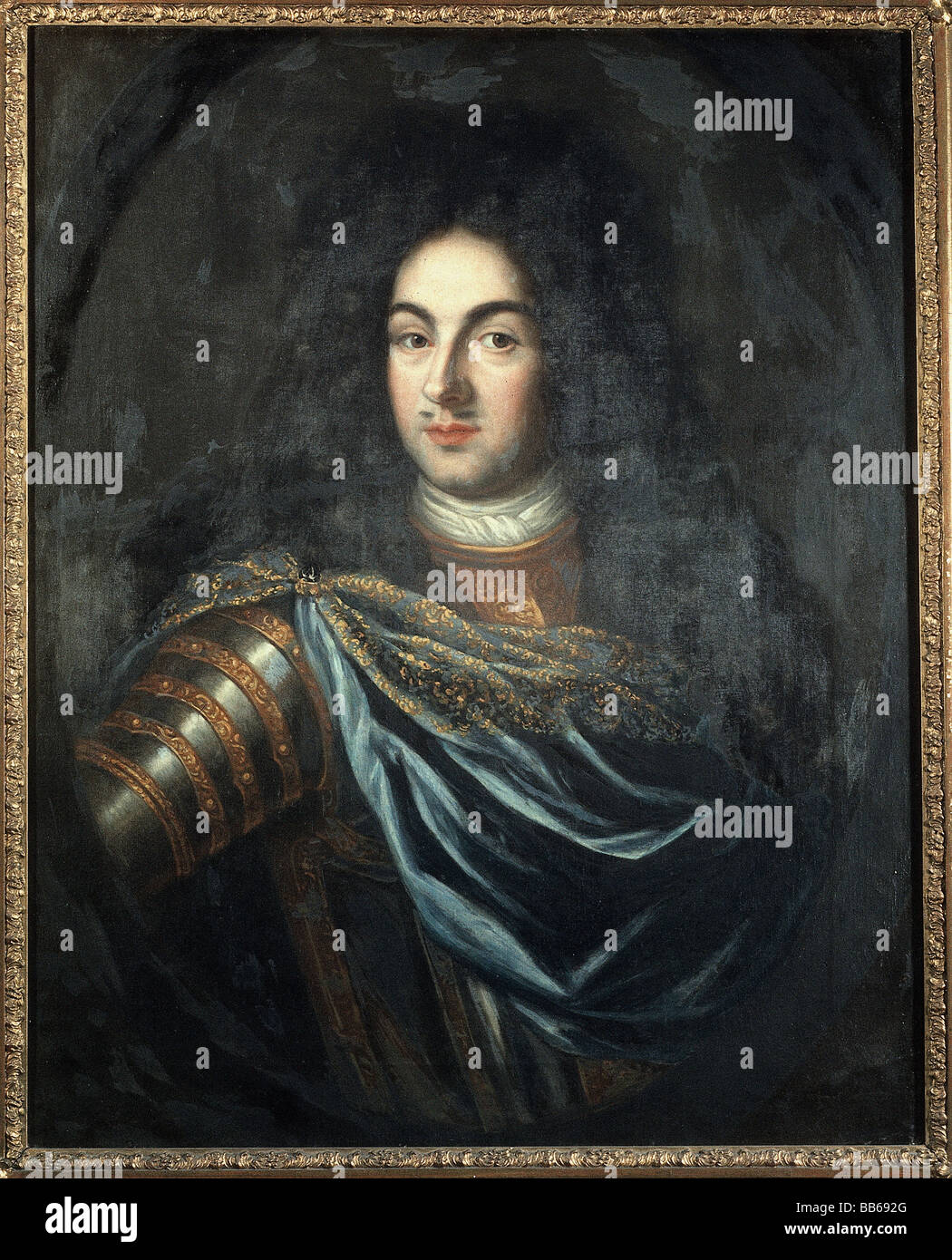 Koenigsmarck, Philip Christoph Count of, 14.3.1665 - 11.7.1694, Swedish nobleman, portrait, painting by Martin Meytens, Ostergotlands Stads Museum, Artist's Copyright has not to be cleared Stock Photo