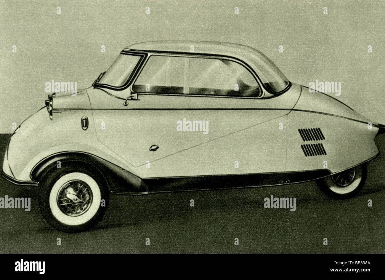 transport / transportation, car Messerschmitt Kabinenroller, 1954 Stock  Photo - Alamy