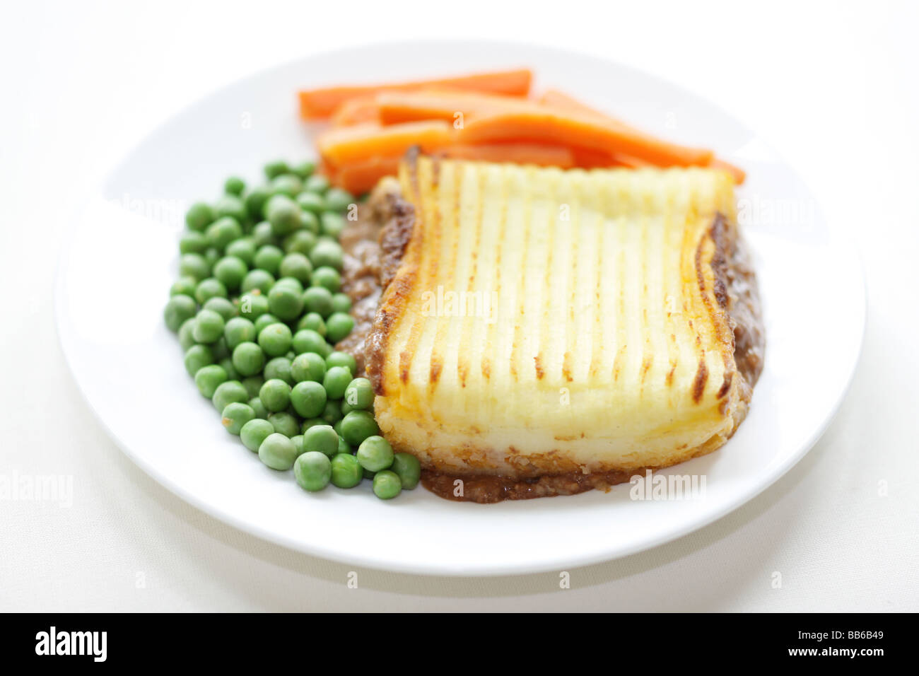 Cottage Pie with Vegetables Stock Photo Alamy