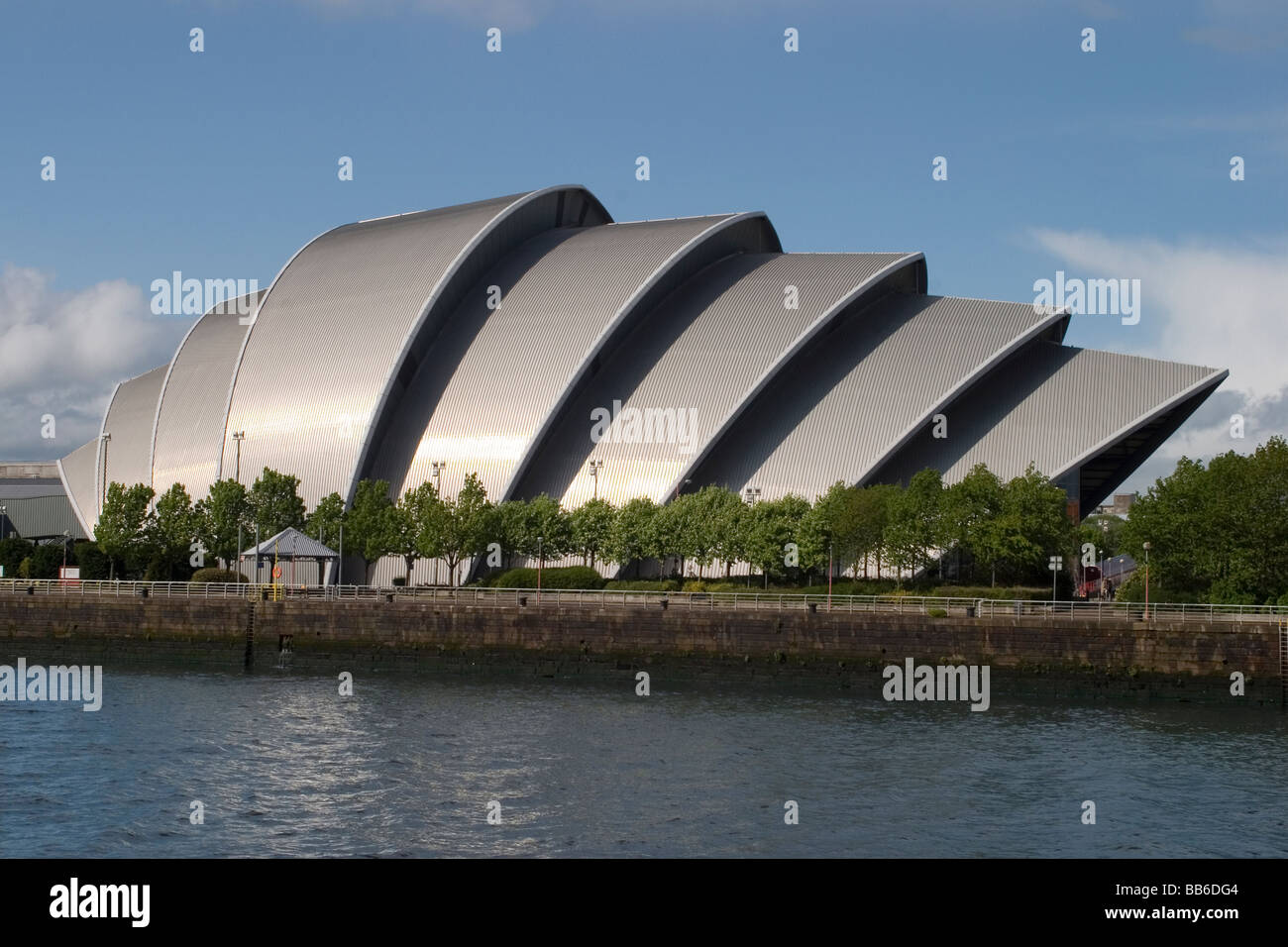 Scotland Glasgow Auditorium (Armadillo) Stock Photo