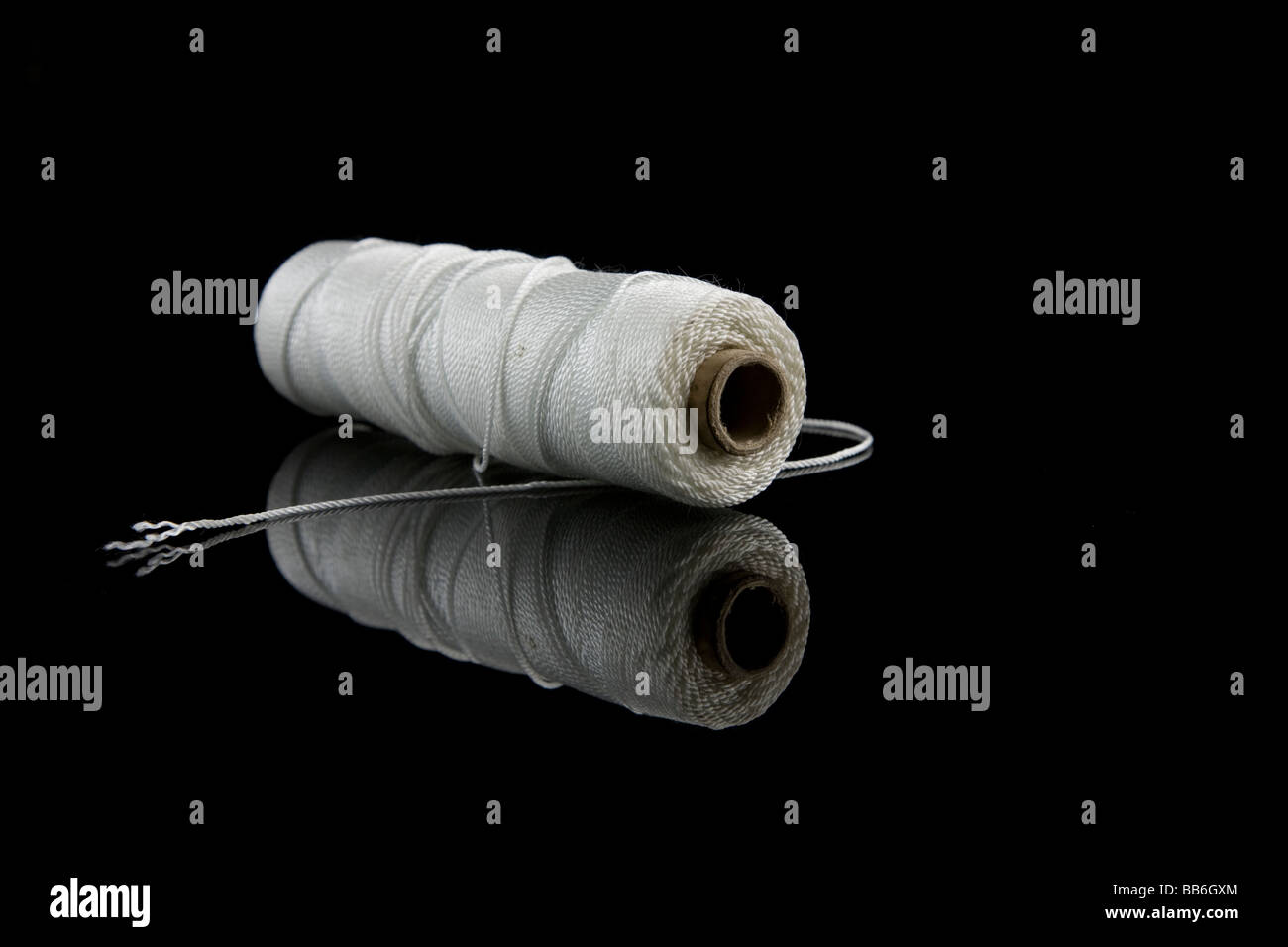 A reel of string or cotton Stock Photo