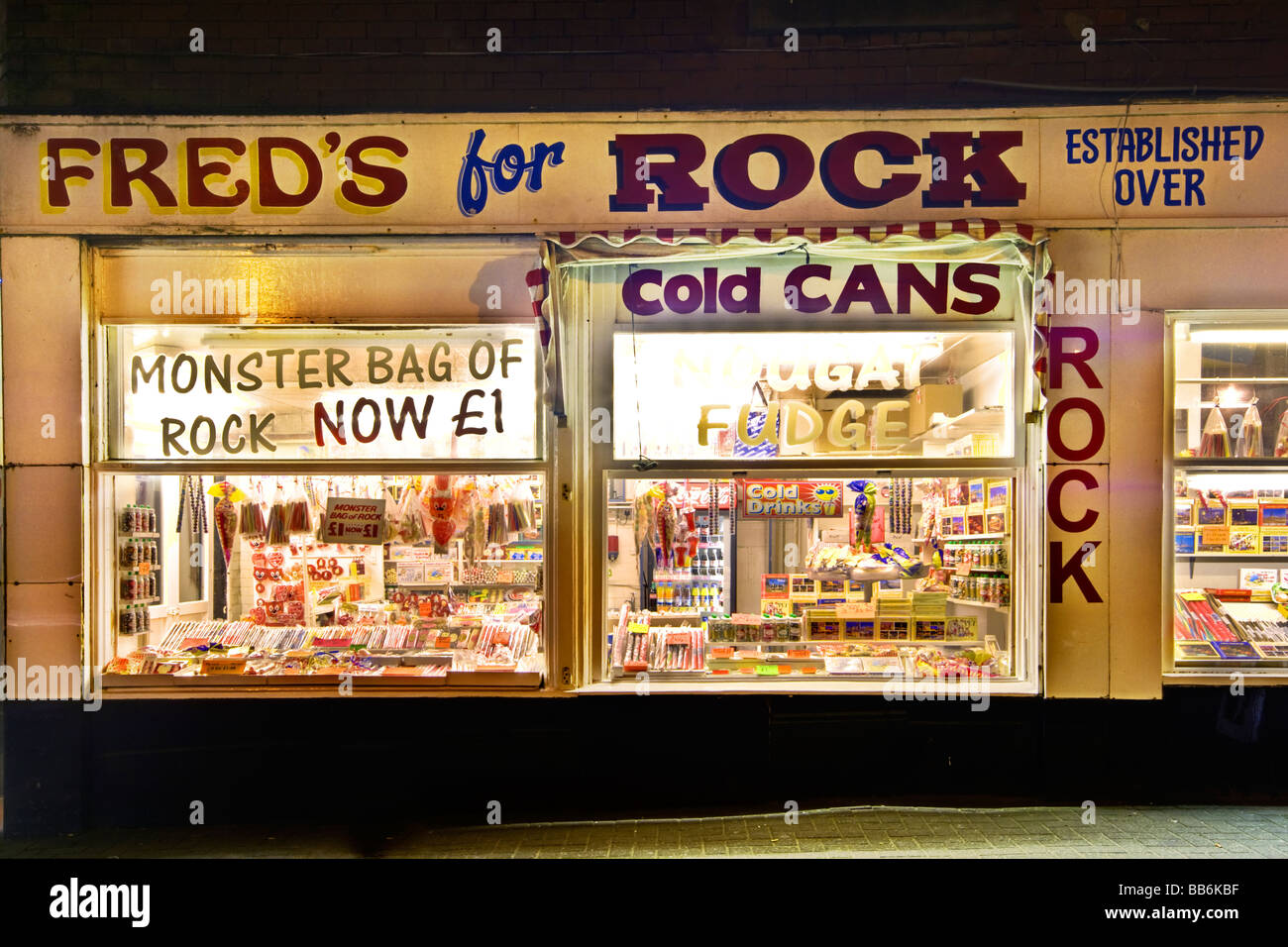 Rock shop blackpool hires stock photography and images Alamy