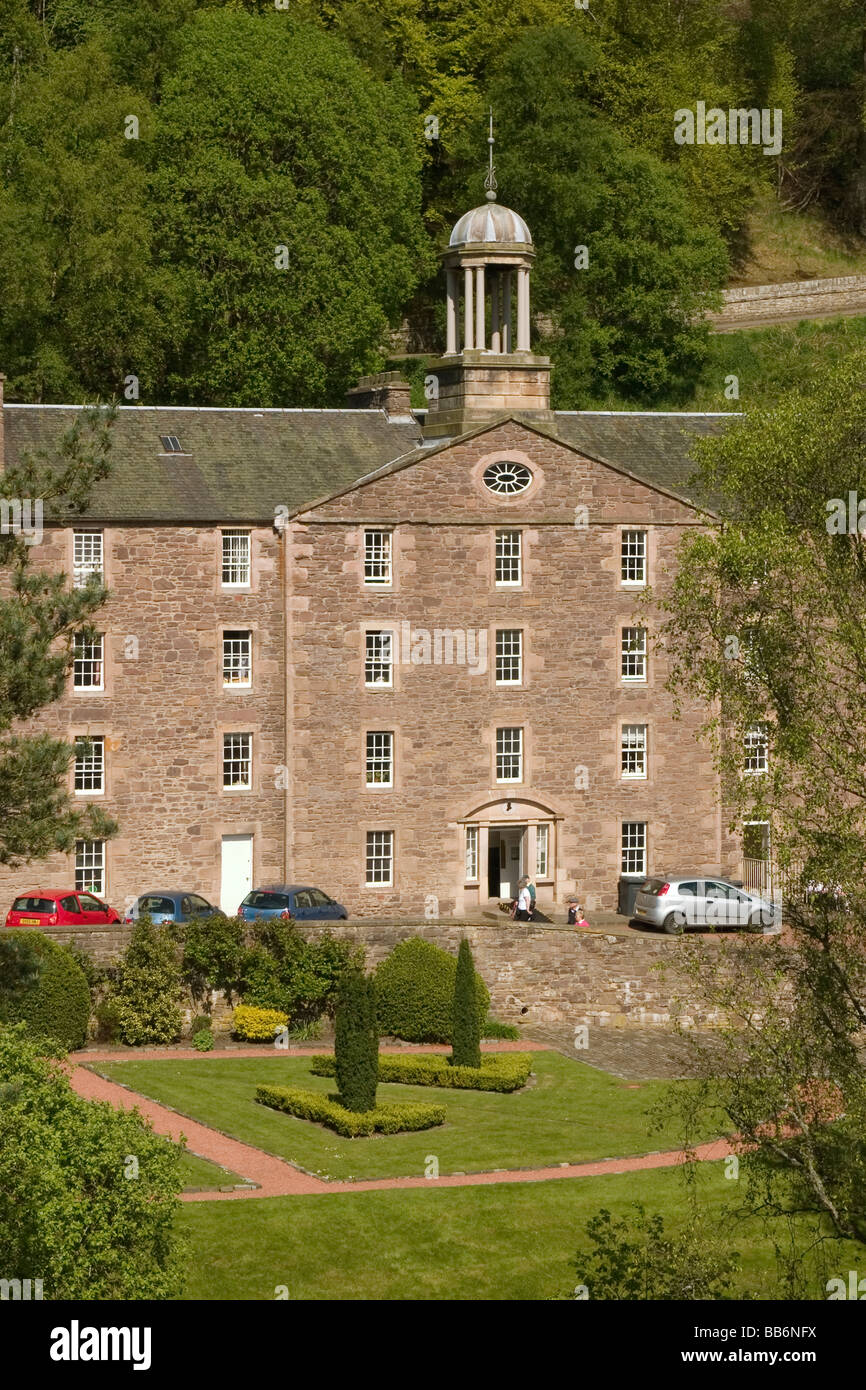 Scotland New Lanark Institute building Stock Photo