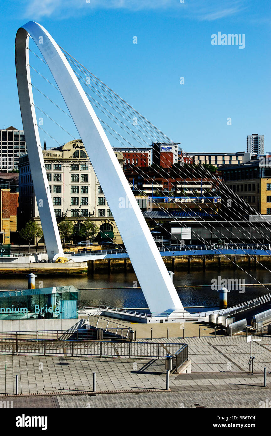 Millennium Bridge Stock Photo