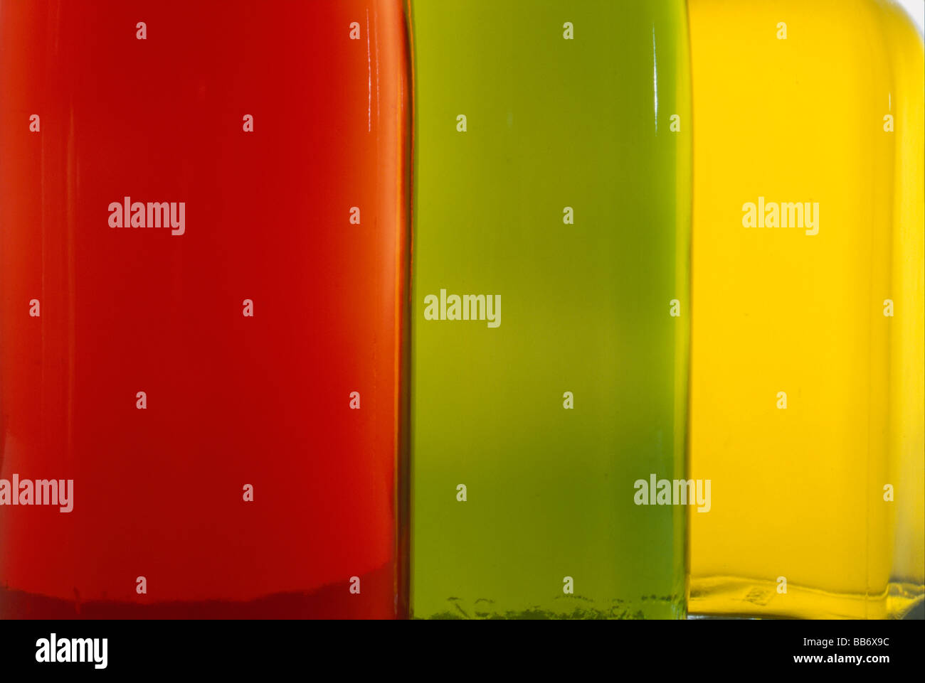 colores colours red green yellow Stock Photo