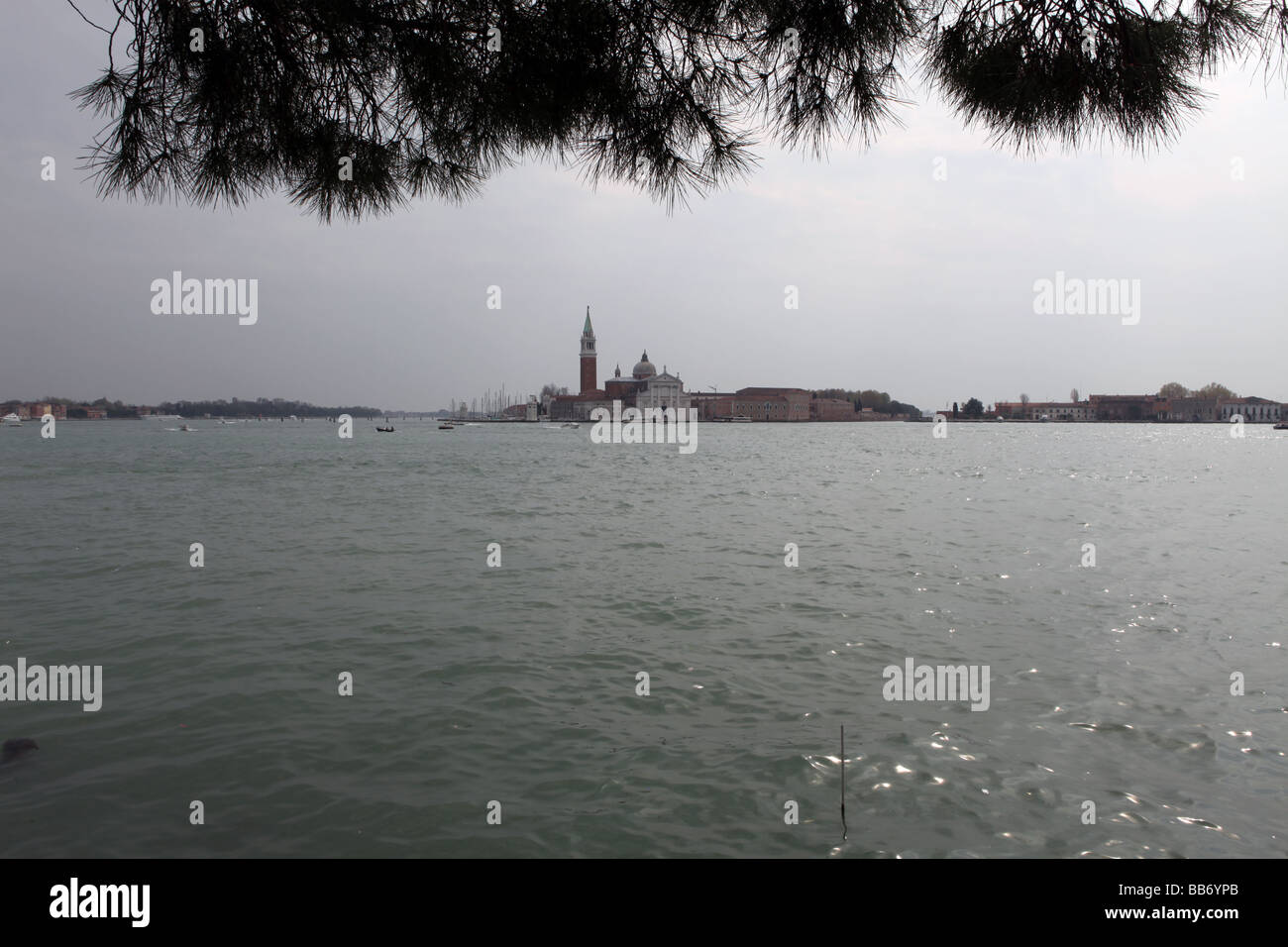 View of San Giorgio Maggiore - Canal di san marco - Venice - Italy Stock Photo