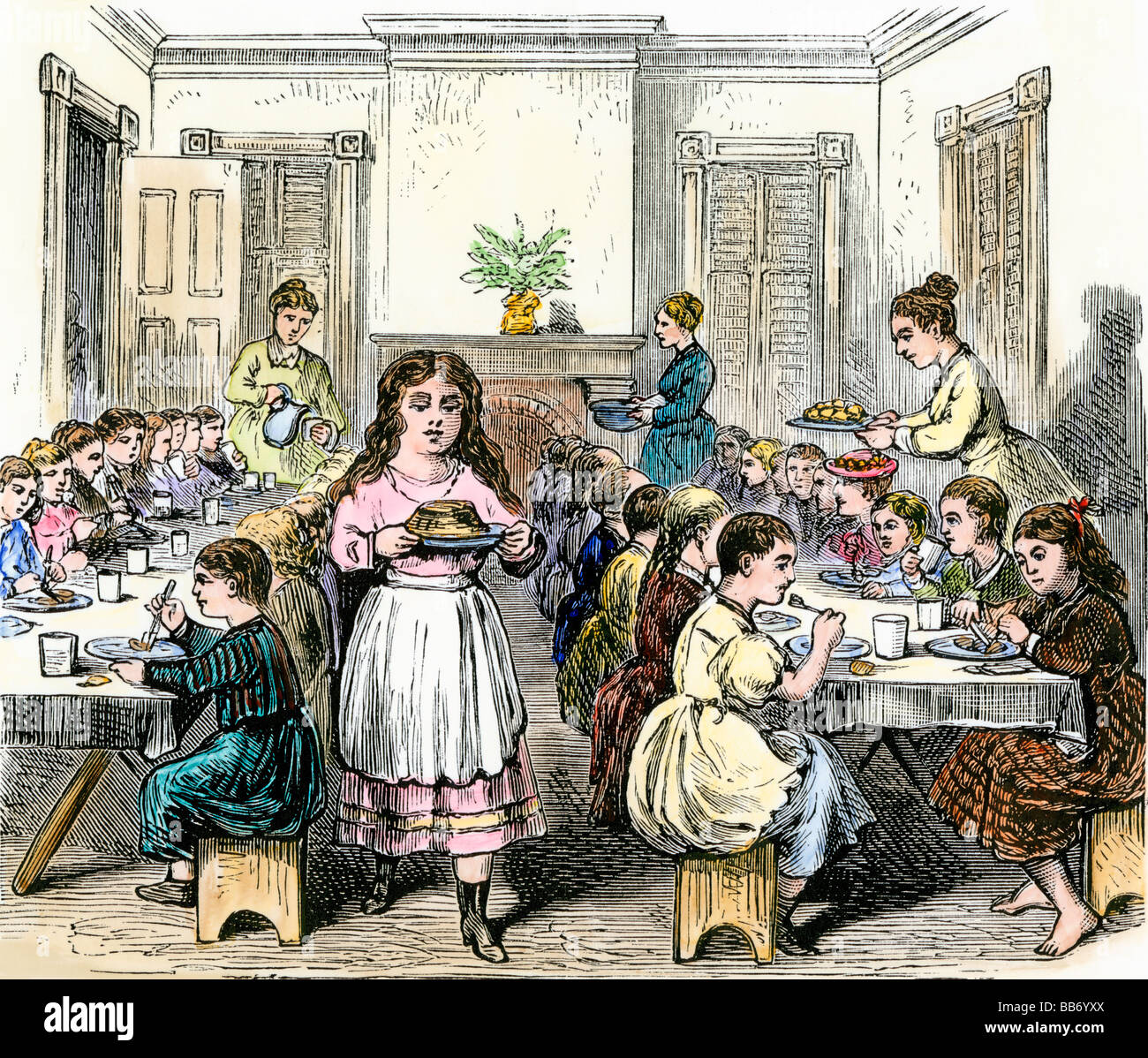 19th century food eating hires stock photography and images Alamy